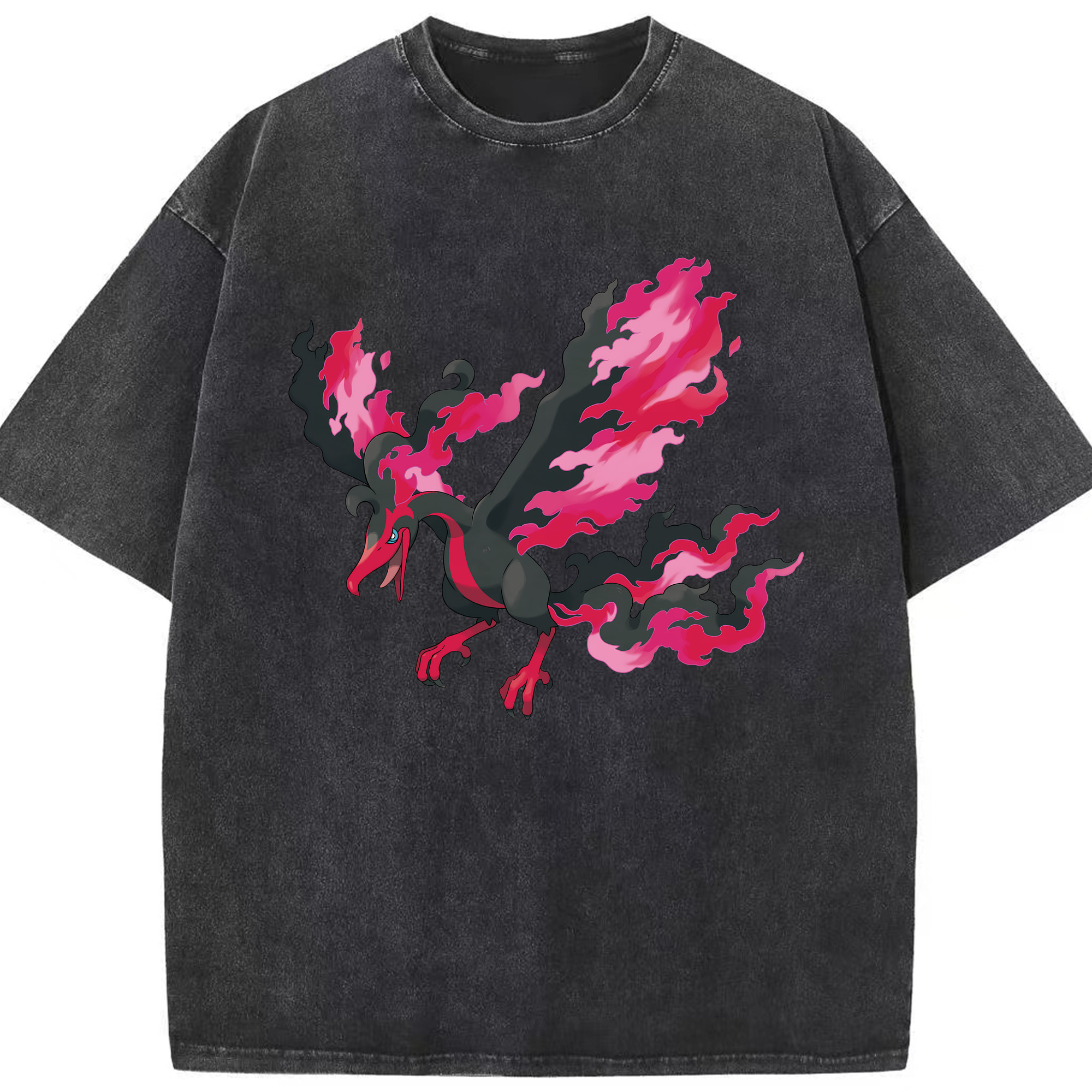 （画像用） ポケットモンスター Pokémon 綿100% ヴィンテージ風 半袖Tシャツ（フロントプリント）