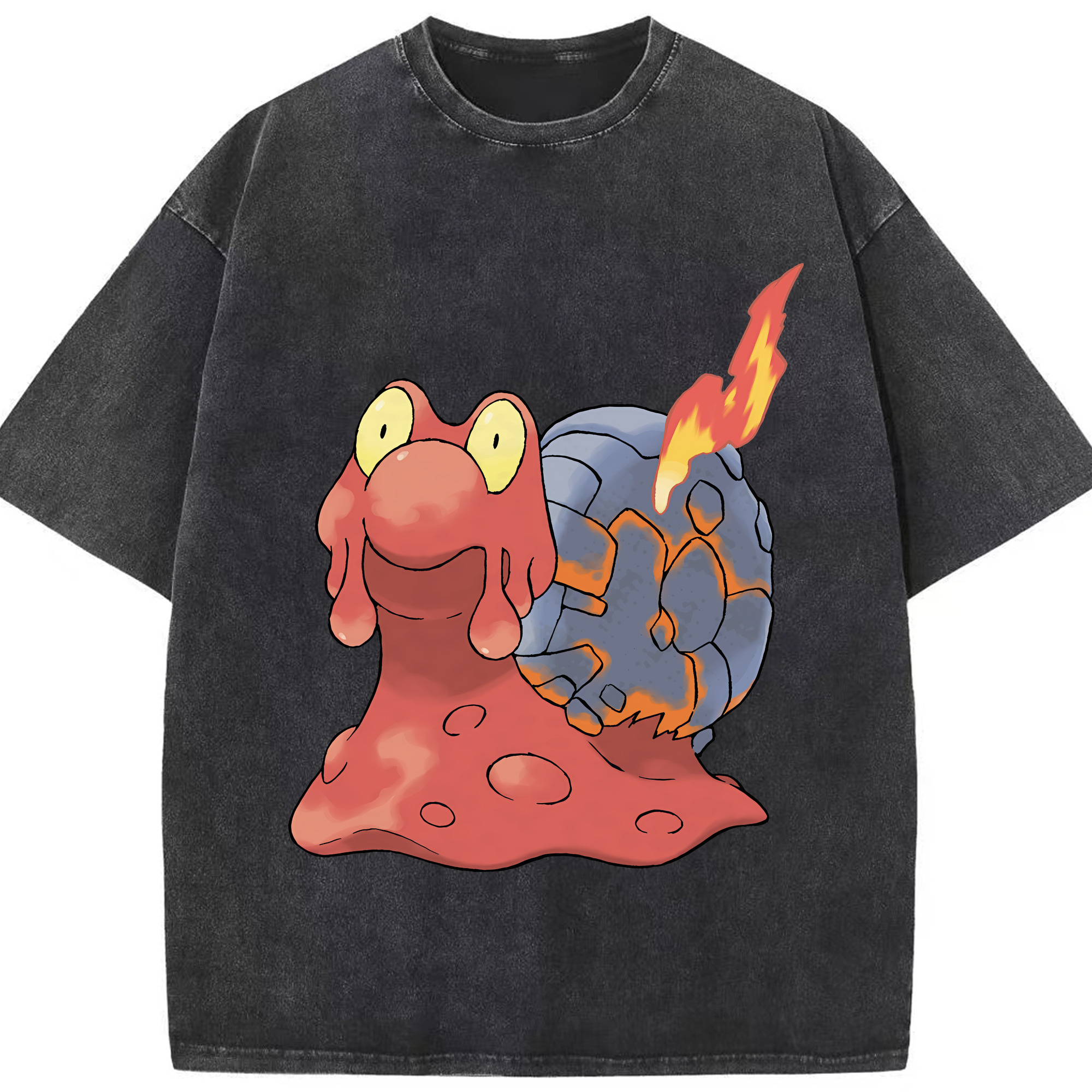 （画像用） ポケットモンスター Pokémon 綿100% ヴィンテージ風 半袖Tシャツ（フロントプリント）