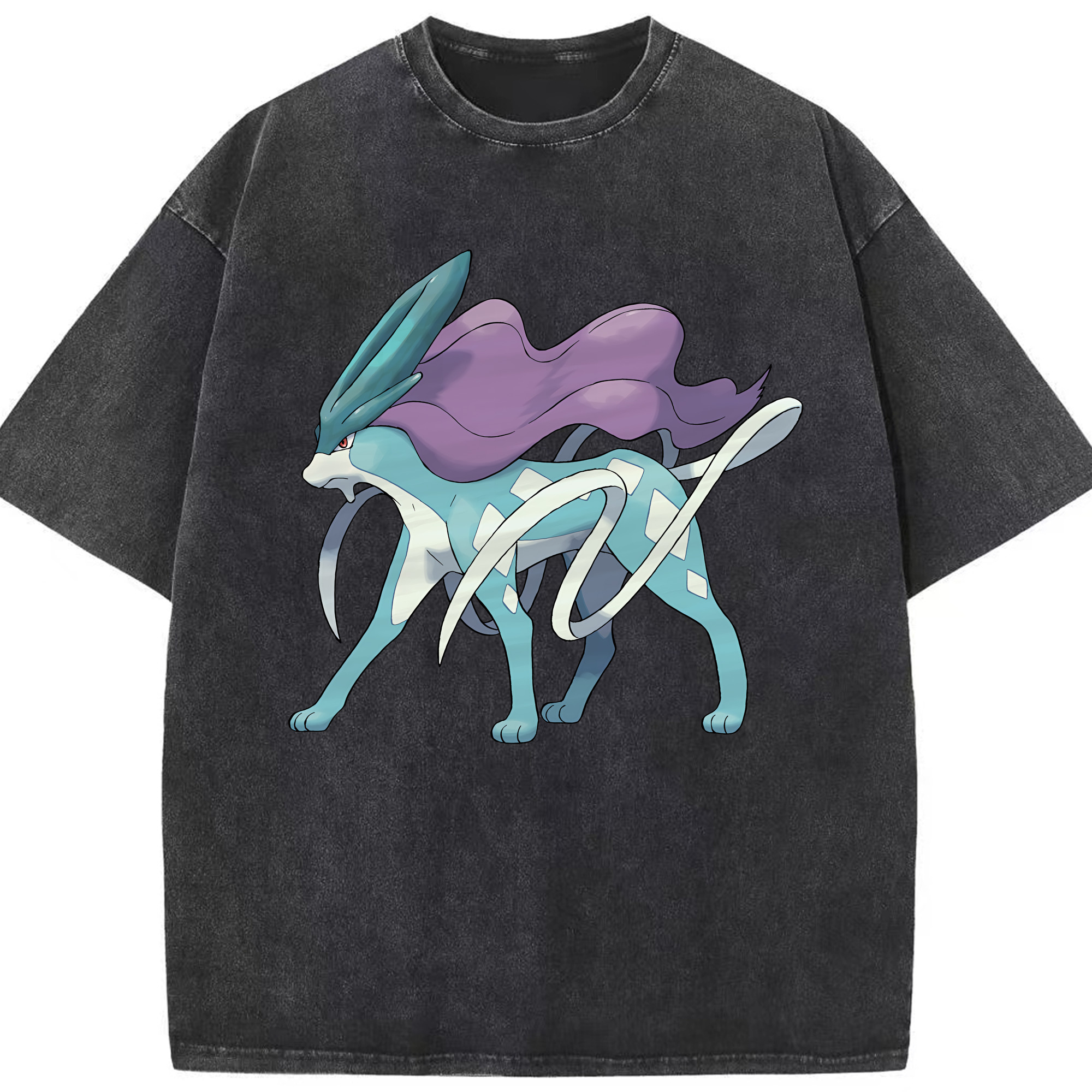 （画像用） ポケットモンスター Pokémon 綿100% ヴィンテージ風 半袖Tシャツ（フロントプリント）