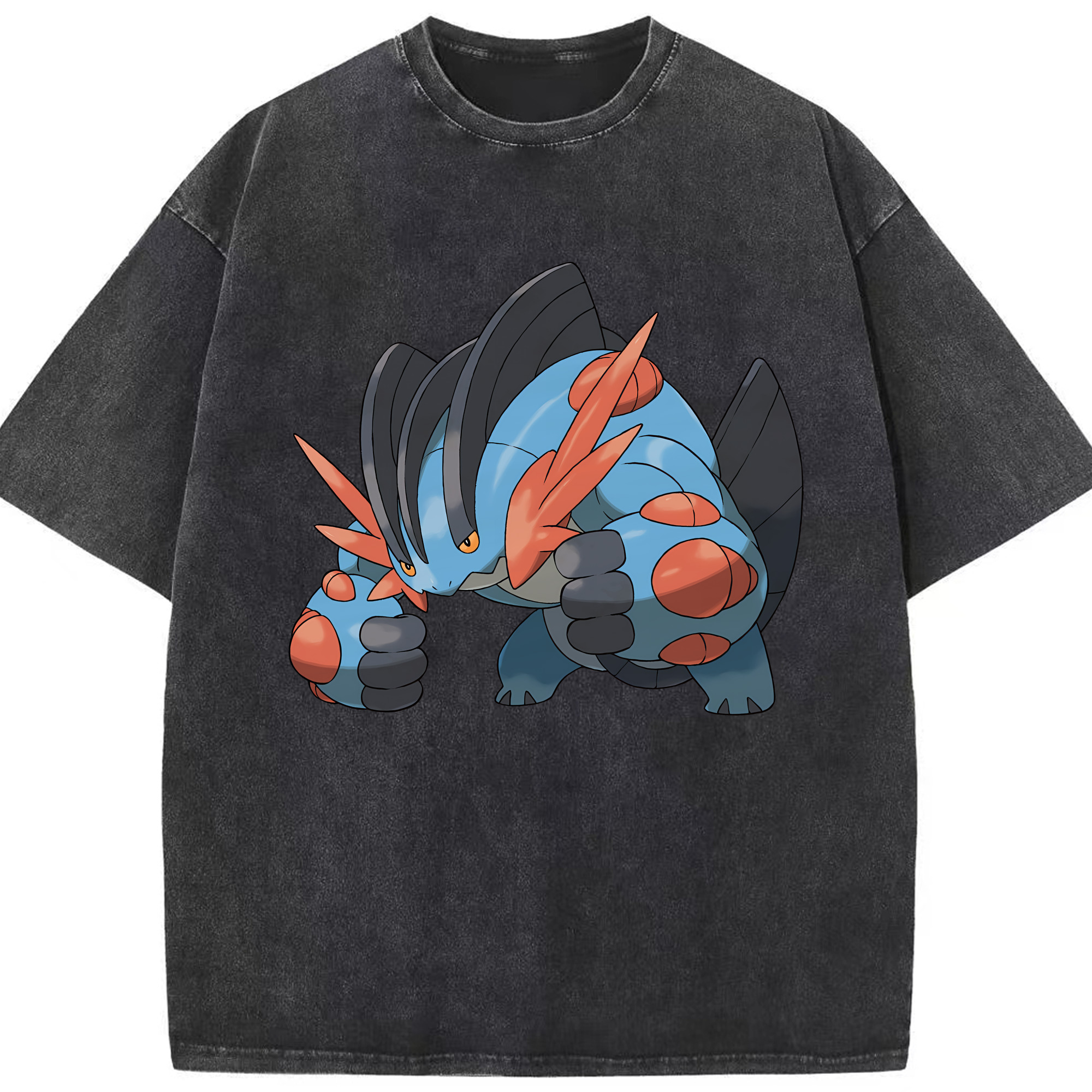 （画像用） ポケットモンスター Pokémon 綿100% ヴィンテージ風 半袖Tシャツ（フロントプリント）