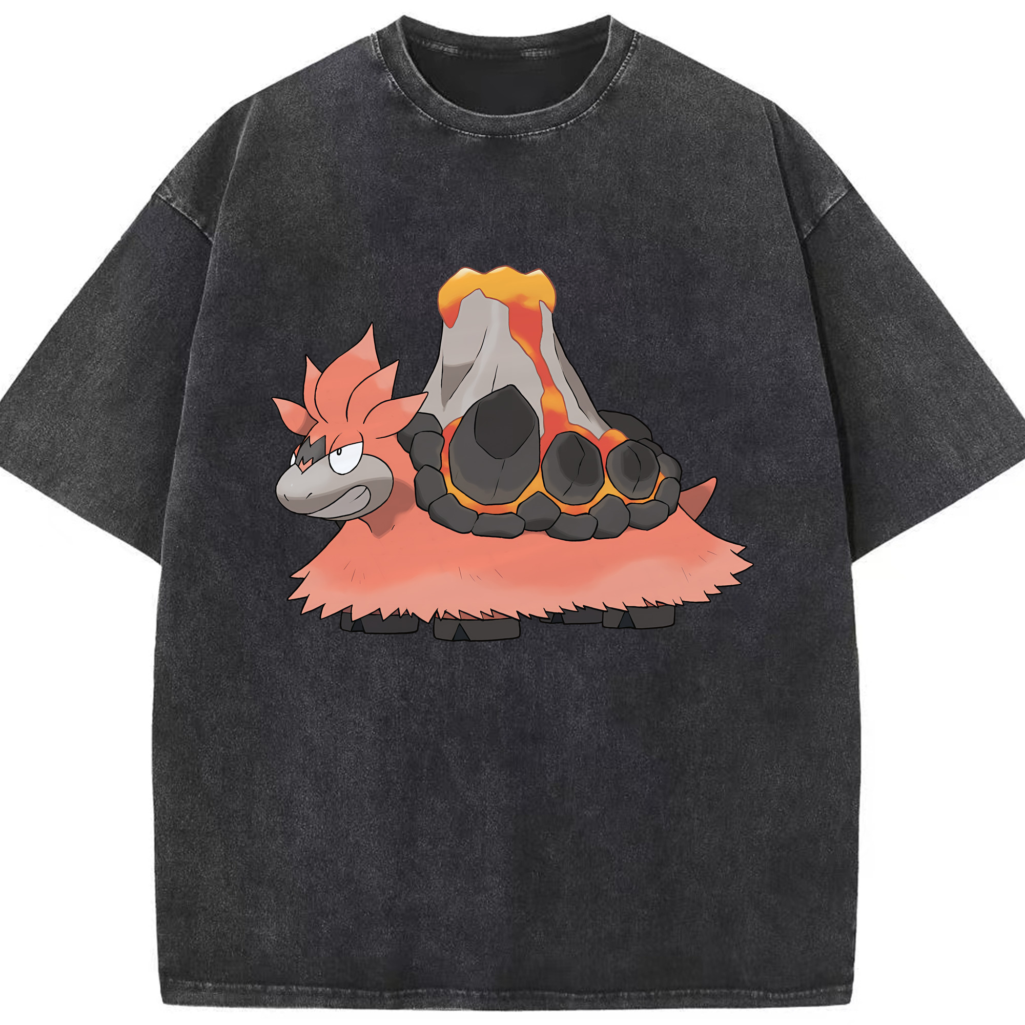 （画像用） ポケットモンスター Pokémon 綿100% ヴィンテージ風 半袖Tシャツ（フロントプリント）