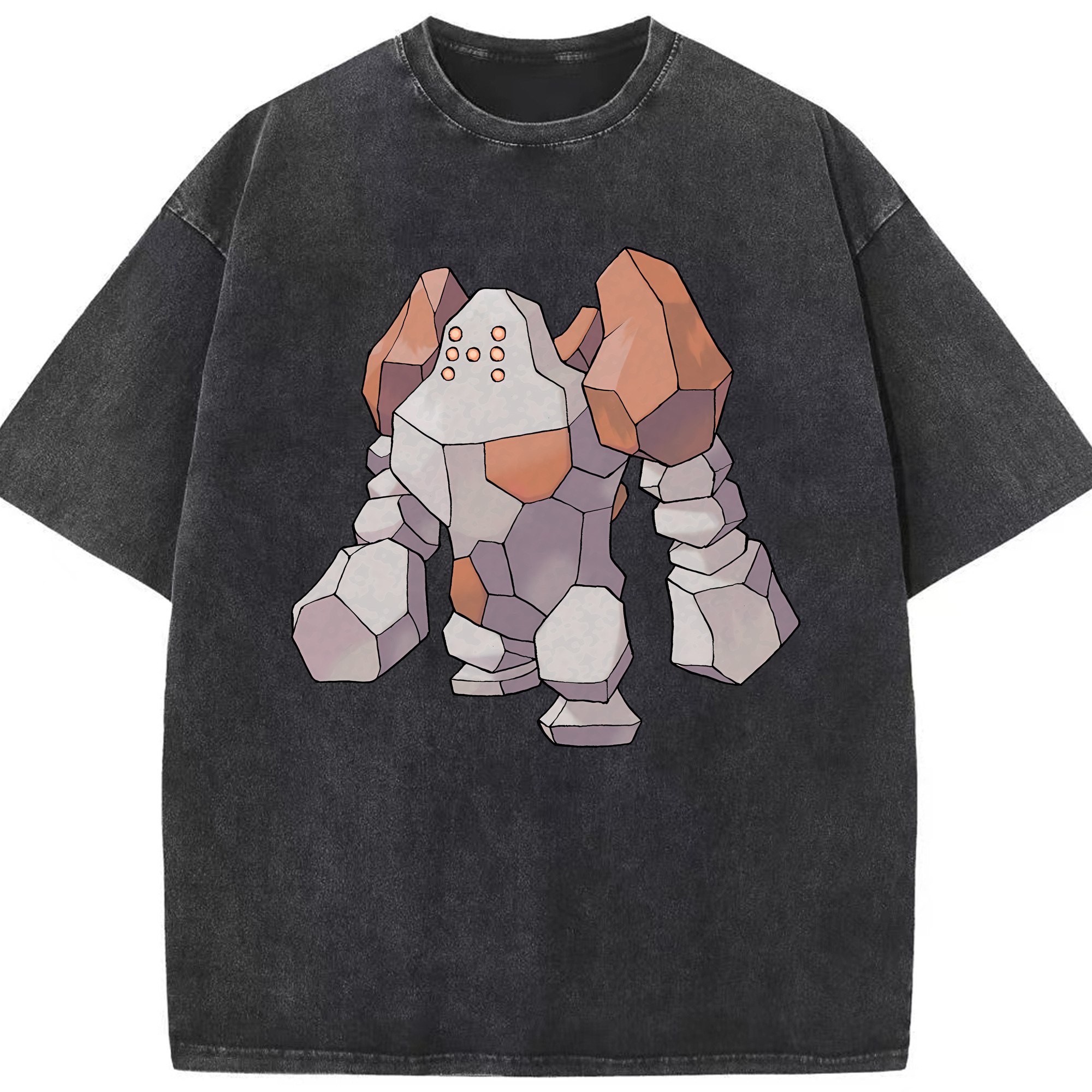 （画像用） ポケットモンスター Pokémon 綿100% ヴィンテージ風 半袖Tシャツ（フロントプリント）