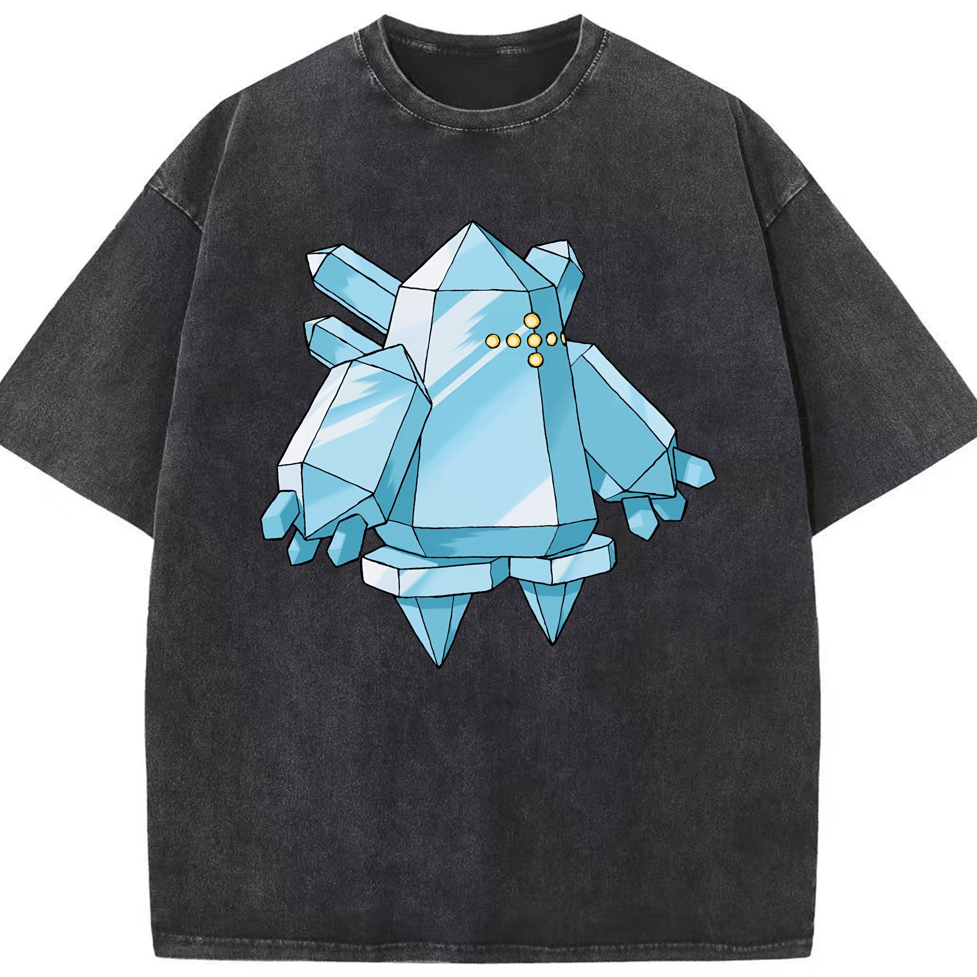 （画像用） ポケットモンスター Pokémon 綿100% ヴィンテージ風 半袖Tシャツ（フロントプリント）