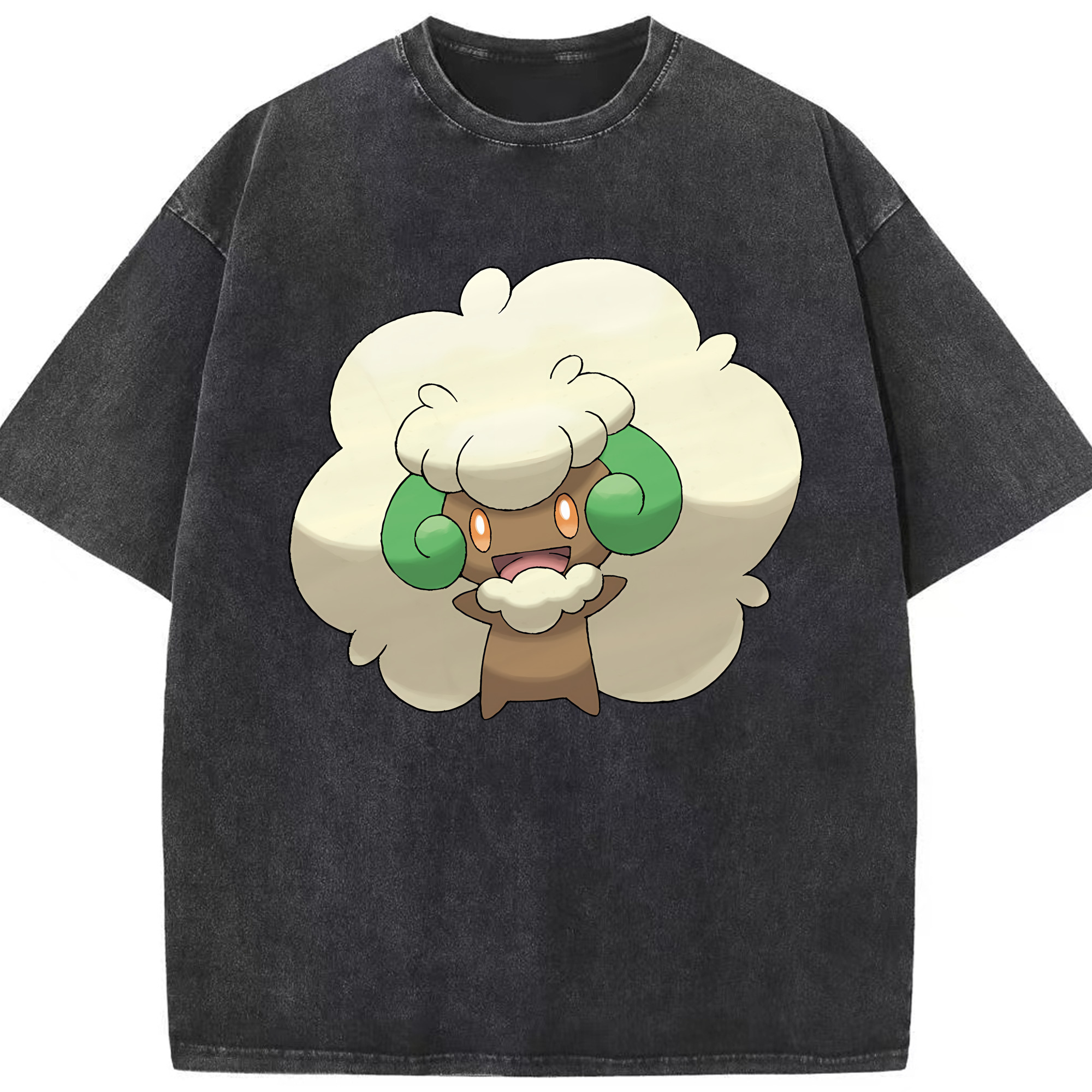 （画像用） ポケットモンスター Pokémon 綿100% ヴィンテージ風 半袖Tシャツ（フロントプリント）