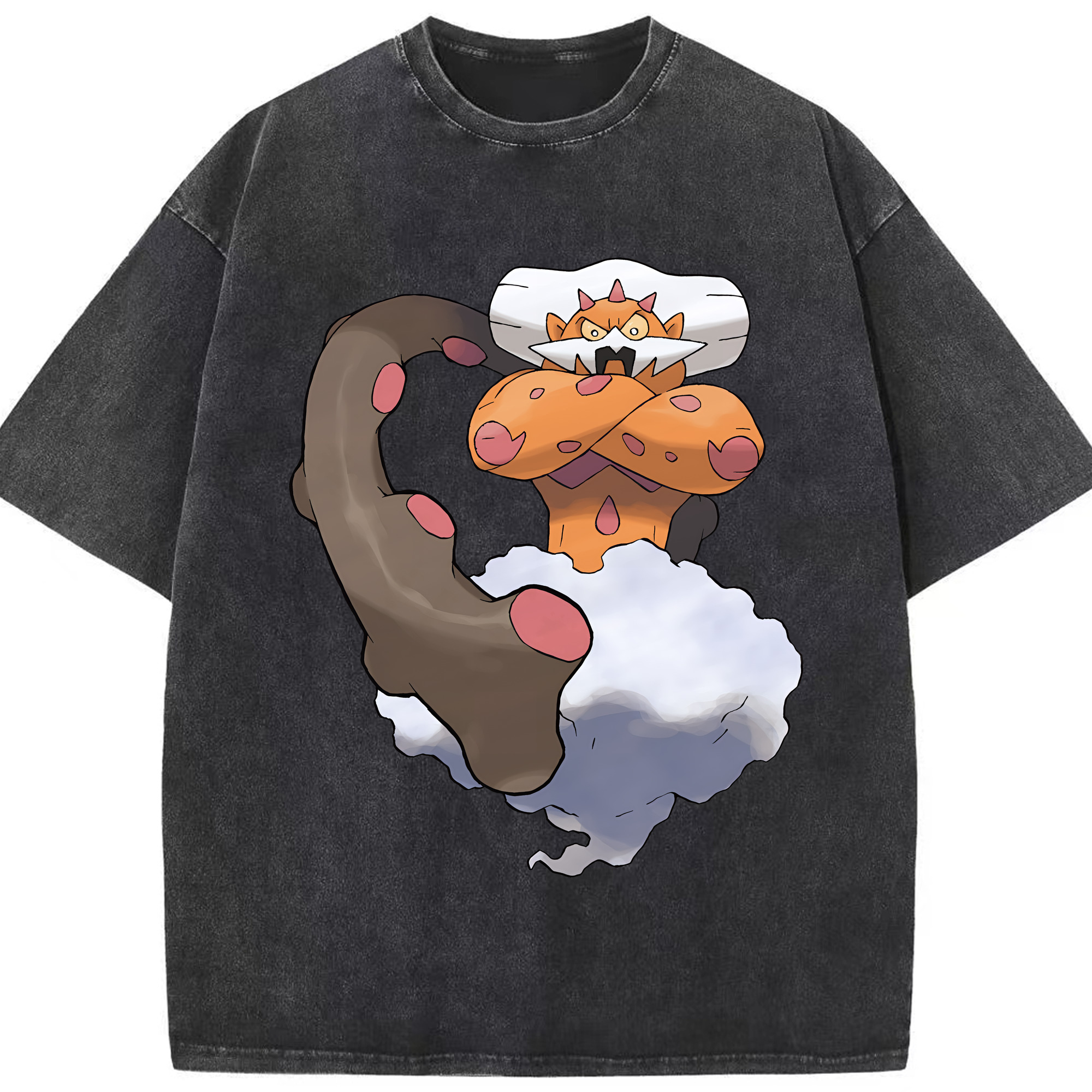 （画像用） ポケットモンスター Pokémon 綿100% ヴィンテージ風 半袖Tシャツ（フロントプリント）