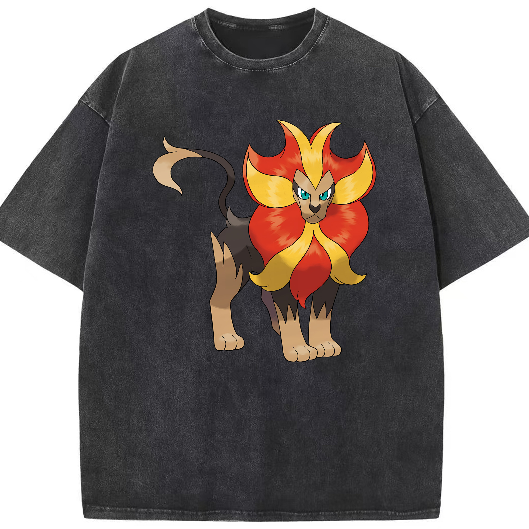 （画像用） ポケットモンスター Pokémon 綿100% ヴィンテージ風 半袖Tシャツ（フロントプリント）