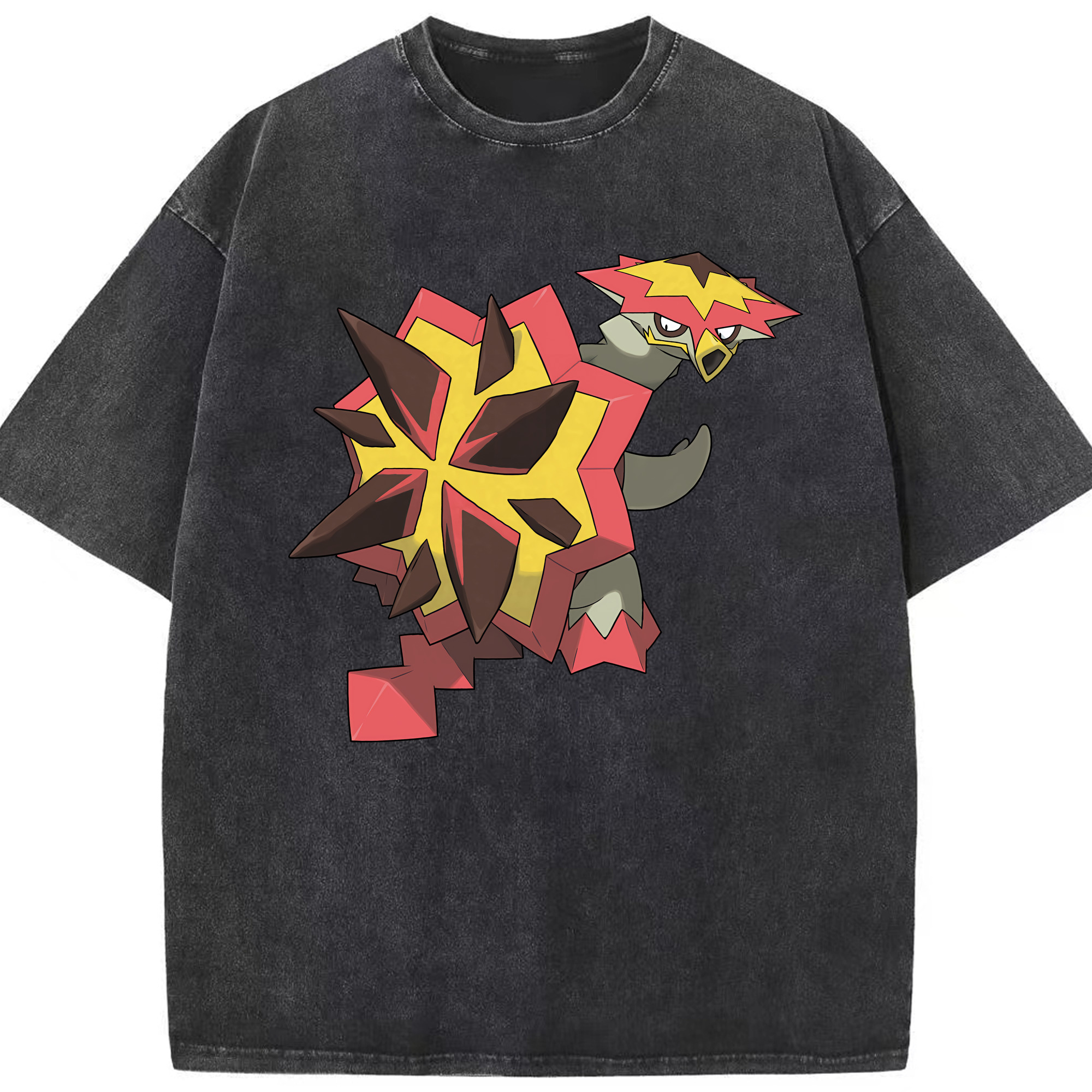 （画像用） ポケットモンスター Pokémon 綿100% ヴィンテージ風 半袖Tシャツ（フロントプリント）