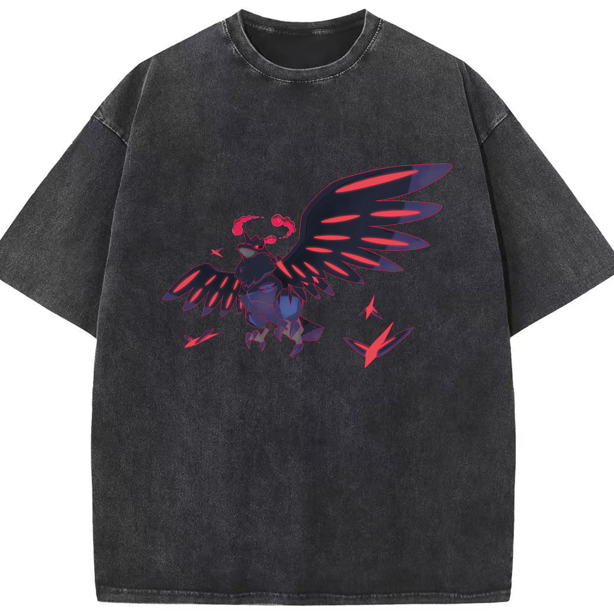 （画像用） ポケットモンスター Pokémon 綿100% ヴィンテージ風 半袖Tシャツ（フロントプリント）