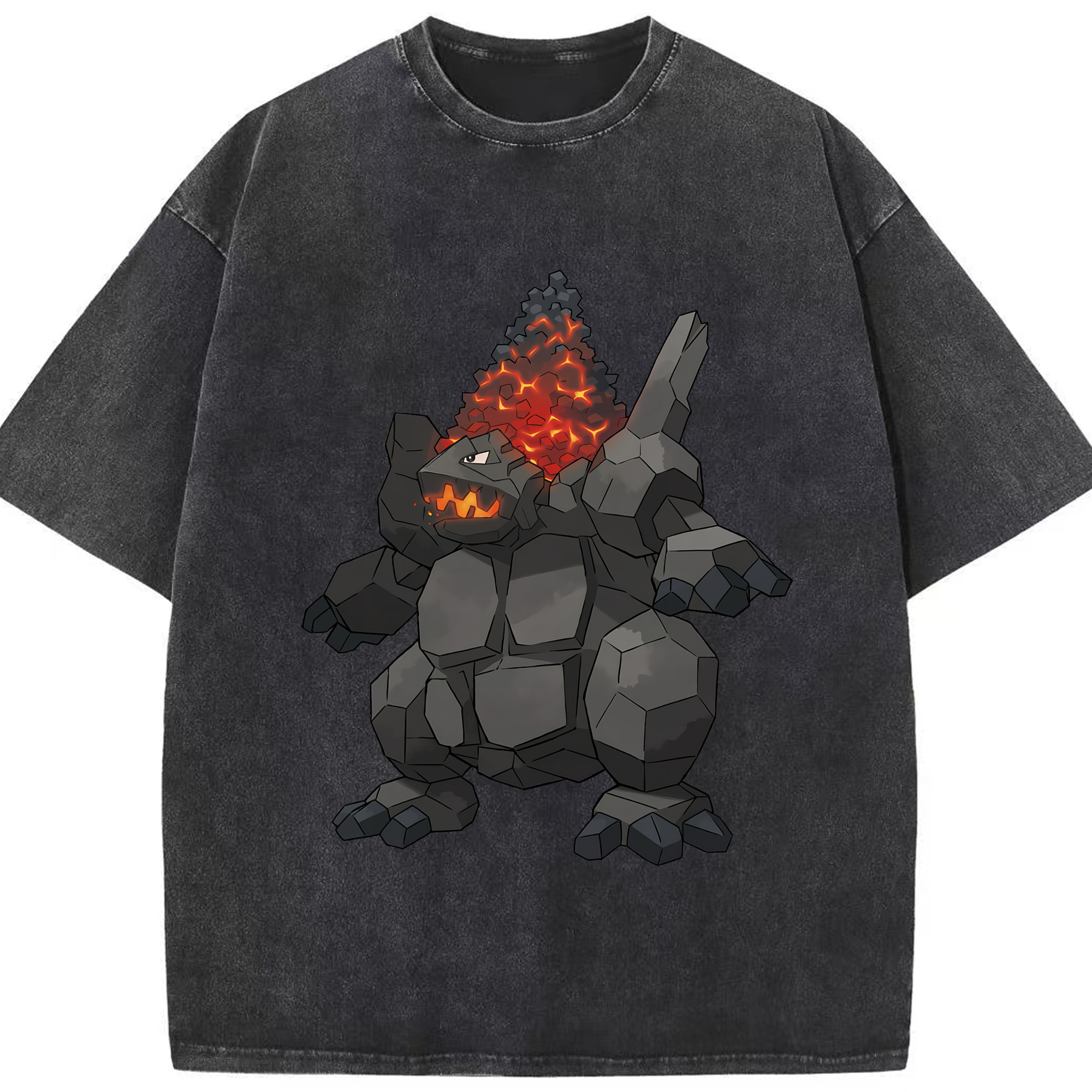 （画像用） ポケットモンスター Pokémon 綿100% ヴィンテージ風 半袖Tシャツ（フロントプリント）