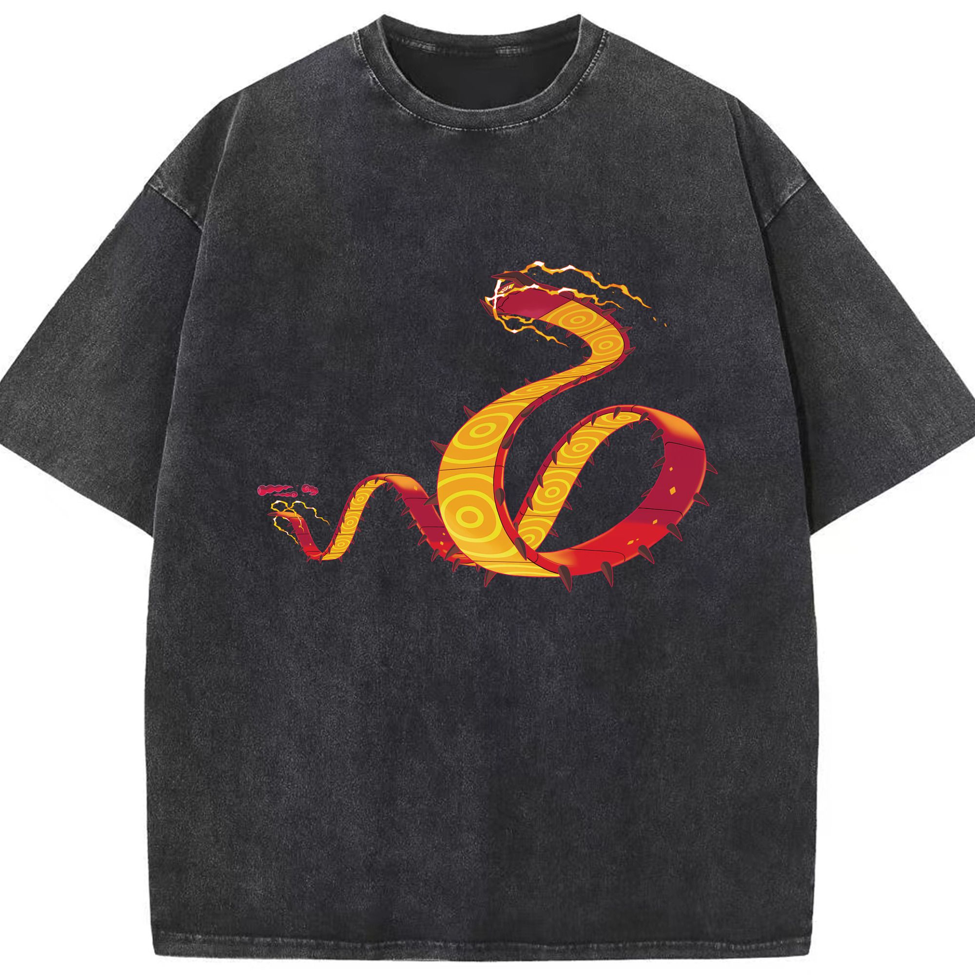 （画像用） ポケットモンスター Pokémon 綿100% ヴィンテージ風 半袖Tシャツ（フロントプリント）