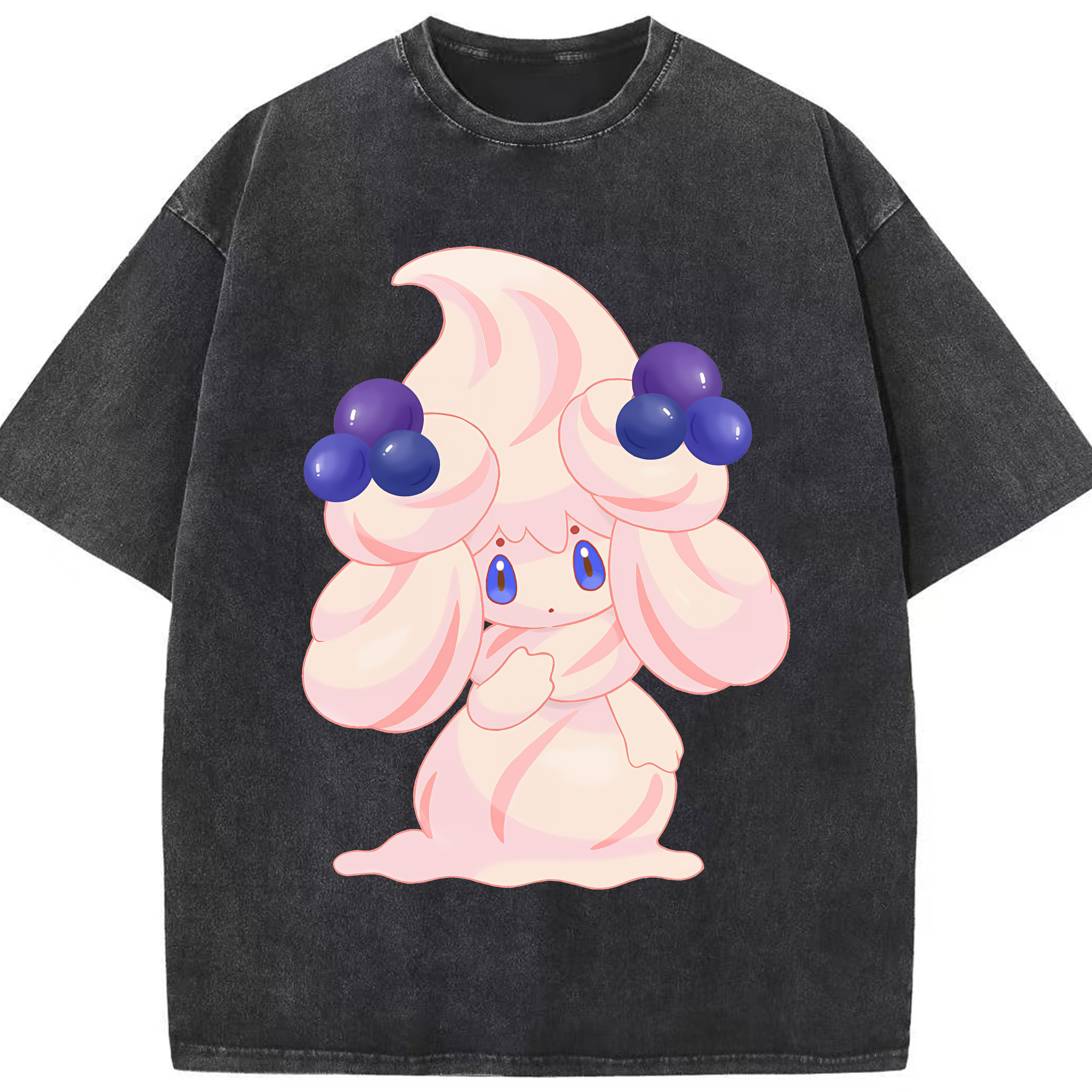 （画像用） ポケットモンスター Pokémon 綿100% ヴィンテージ風 半袖Tシャツ（フロントプリント）