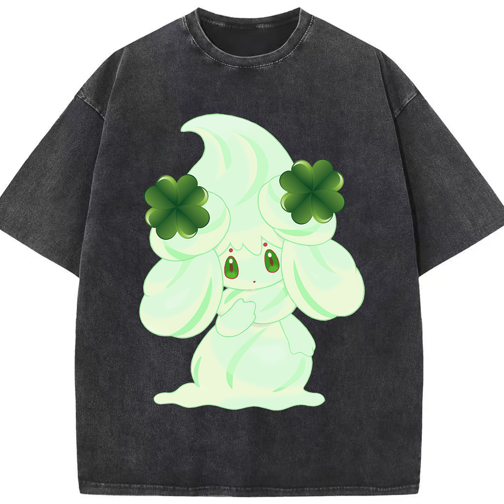 （画像用） ポケットモンスター Pokémon 綿100% ヴィンテージ風 半袖Tシャツ（フロントプリント）
