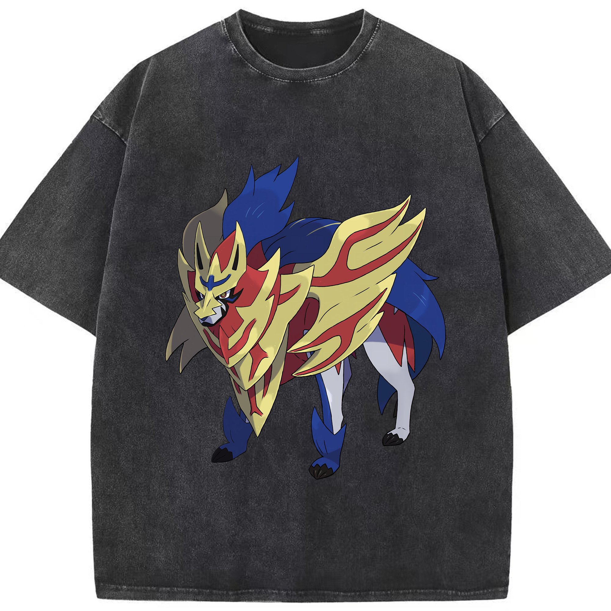 （画像用） ポケットモンスター Pokémon 綿100% ヴィンテージ風 半袖Tシャツ（フロントプリント）