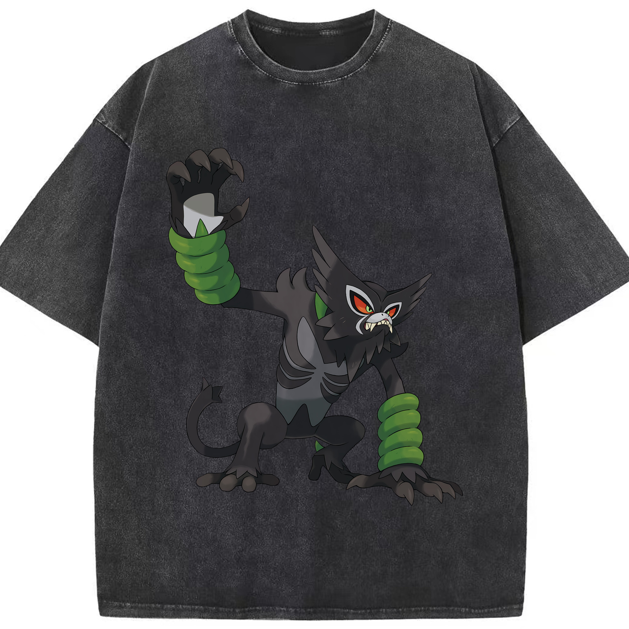 （画像用） ポケットモンスター Pokémon 綿100% ヴィンテージ風 半袖Tシャツ（フロントプリント）