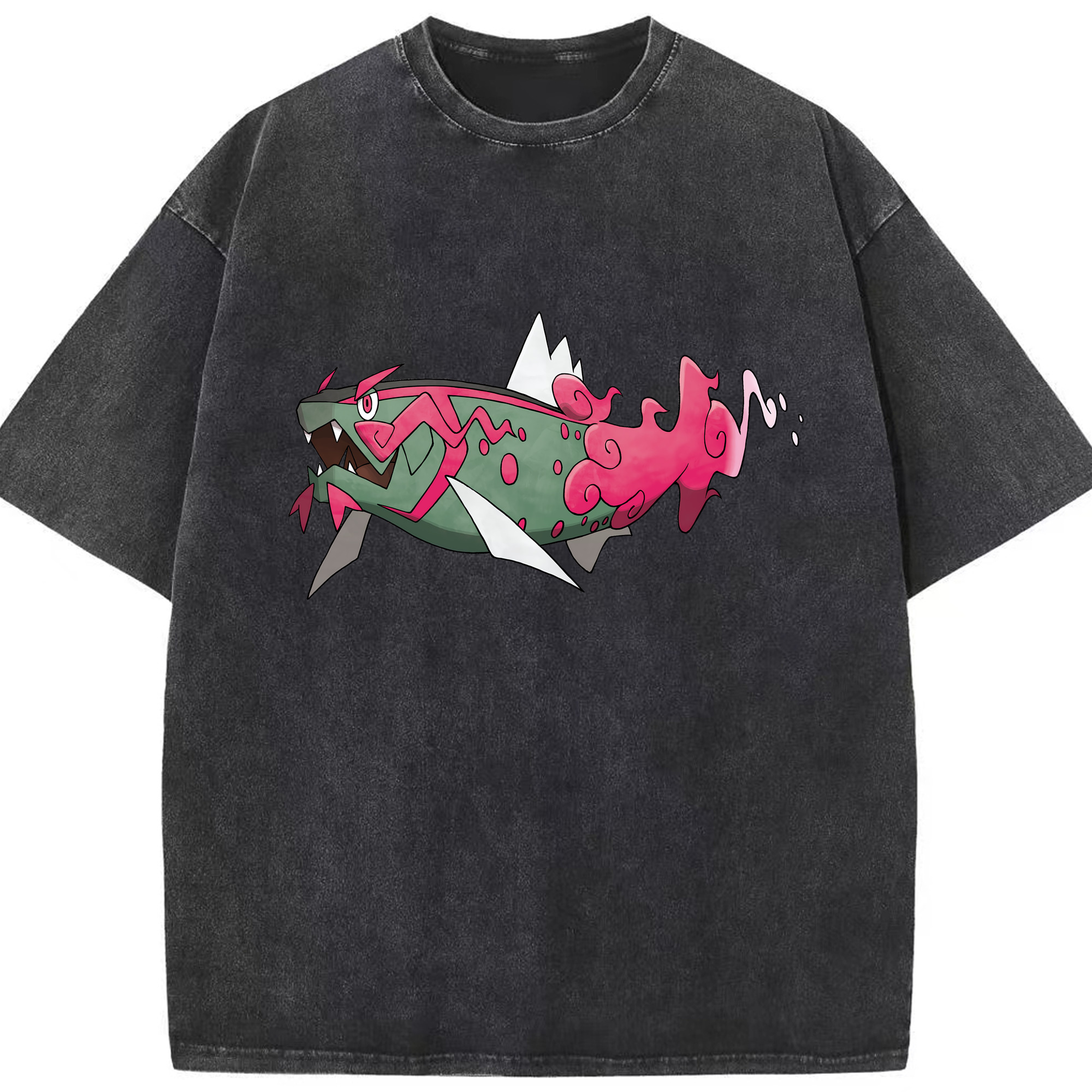 （画像用） ポケットモンスター Pokémon 綿100% ヴィンテージ風 半袖Tシャツ（フロントプリント）