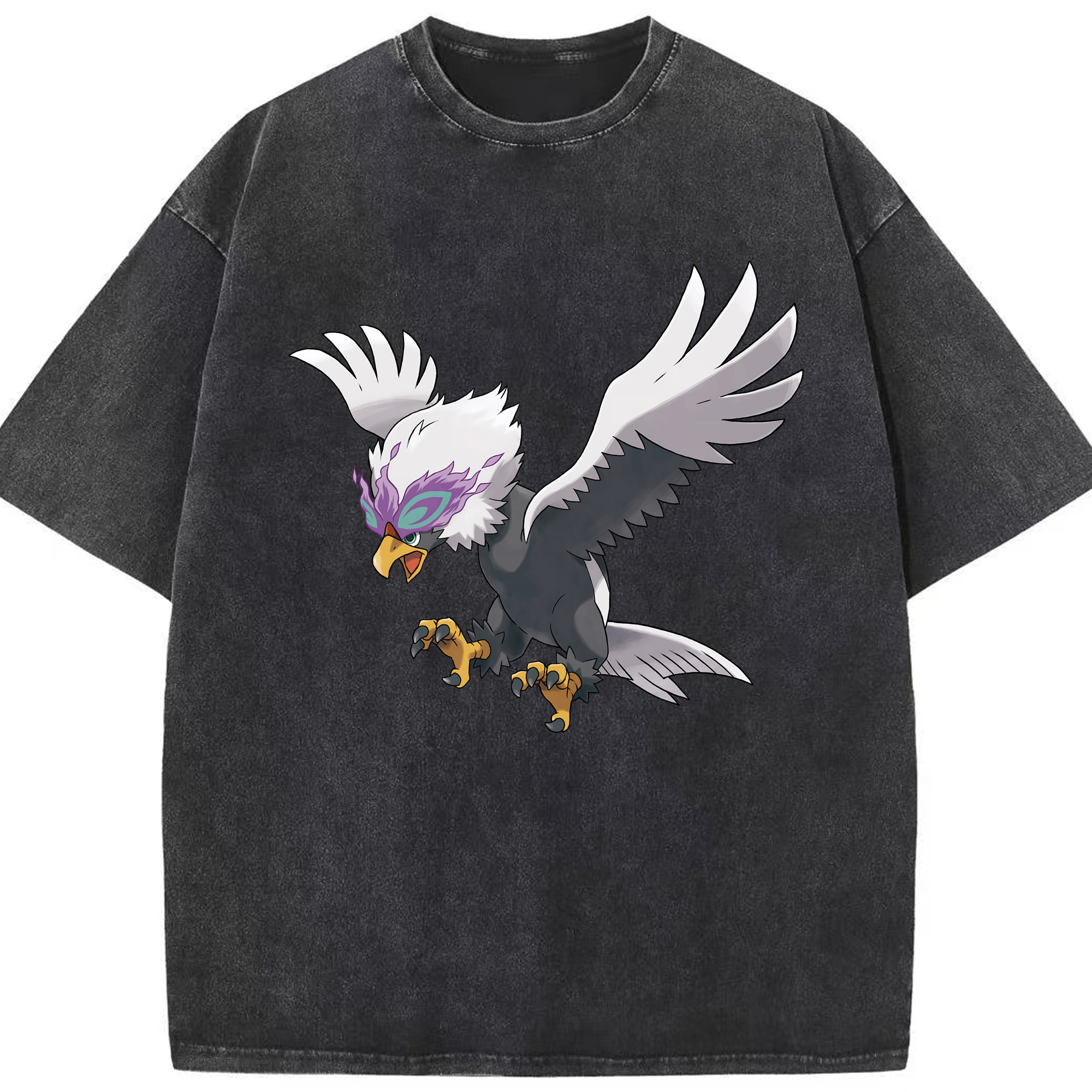 （画像用） ポケットモンスター Pokémon 綿100% ヴィンテージ風 半袖Tシャツ（フロントプリント）