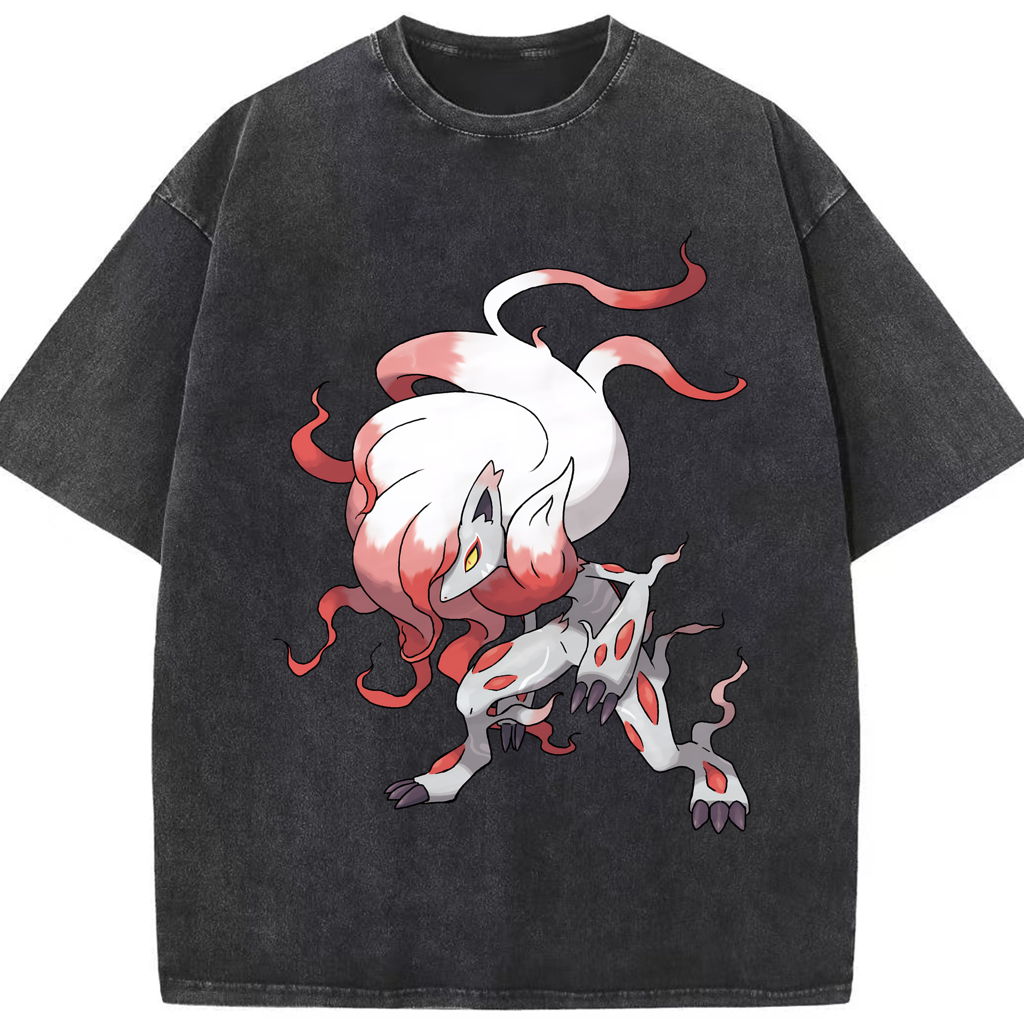 （画像用） ポケットモンスター Pokémon 綿100% ヴィンテージ風 半袖Tシャツ（フロントプリント）