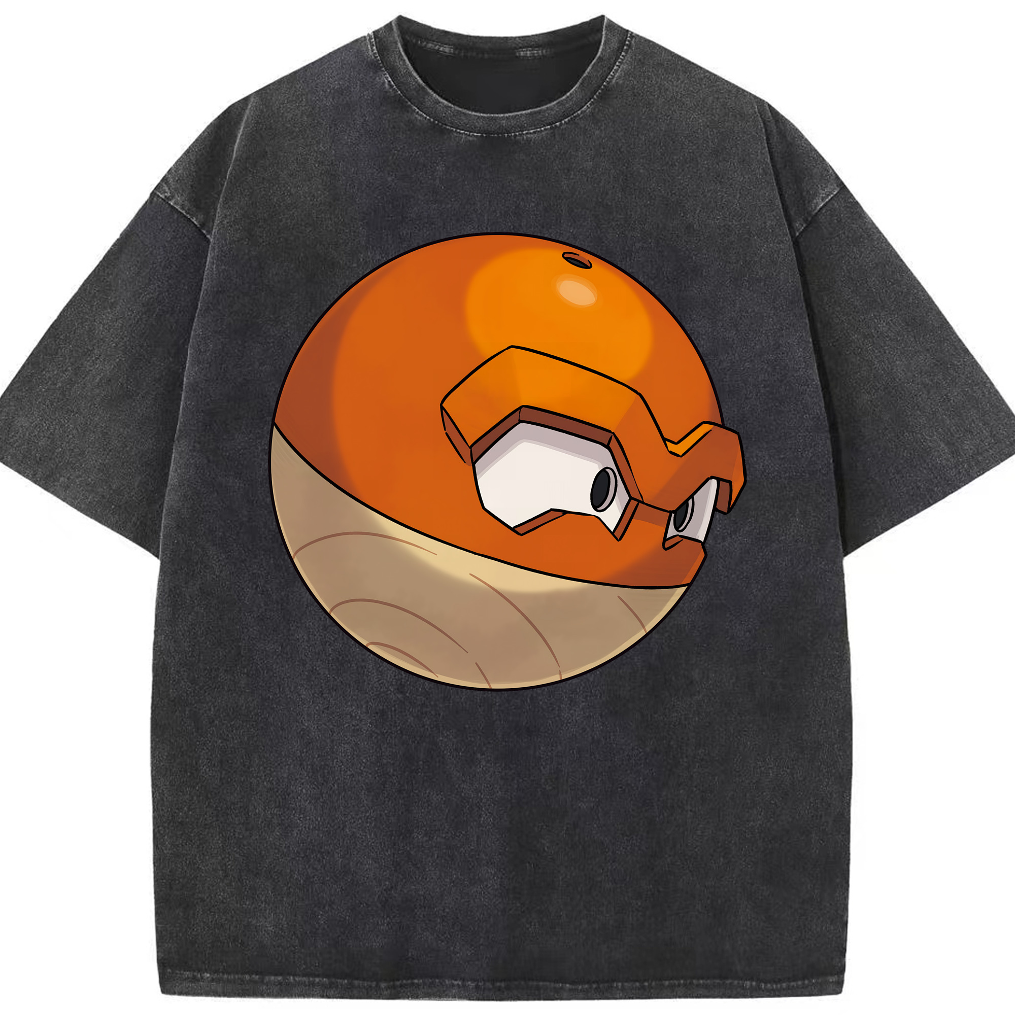 （画像用） ポケットモンスター Pokémon 綿100% ヴィンテージ風 半袖Tシャツ（フロントプリント）