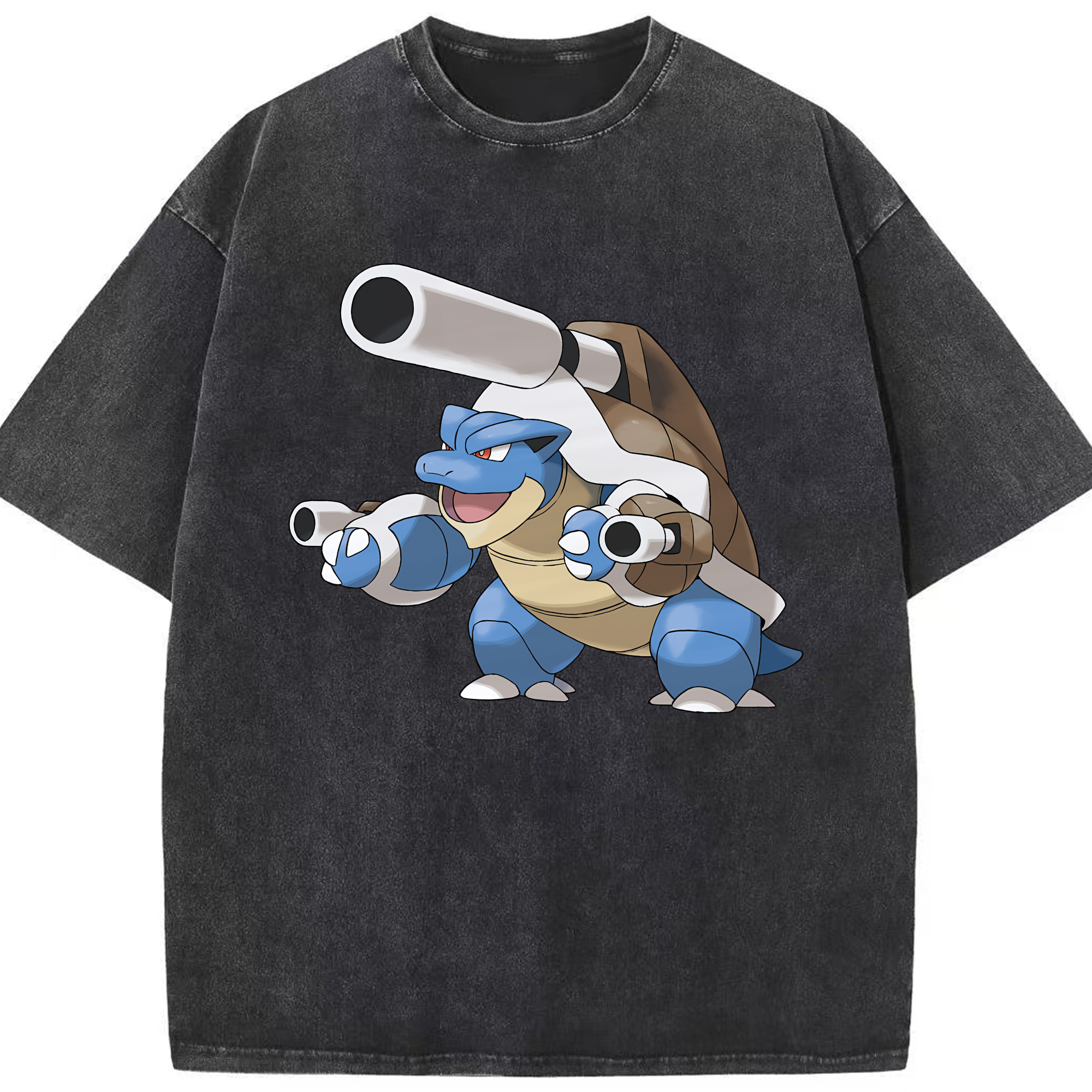 （画像用） ポケットモンスター Pokémon 綿100% ヴィンテージ風 半袖Tシャツ（フロントプリント）