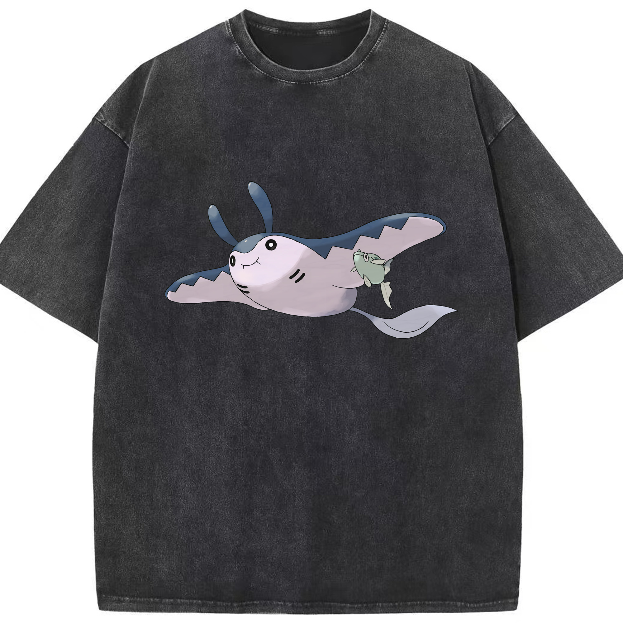 （画像用） ポケットモンスター Pokémon 綿100% ヴィンテージ風 半袖Tシャツ（フロントプリント）