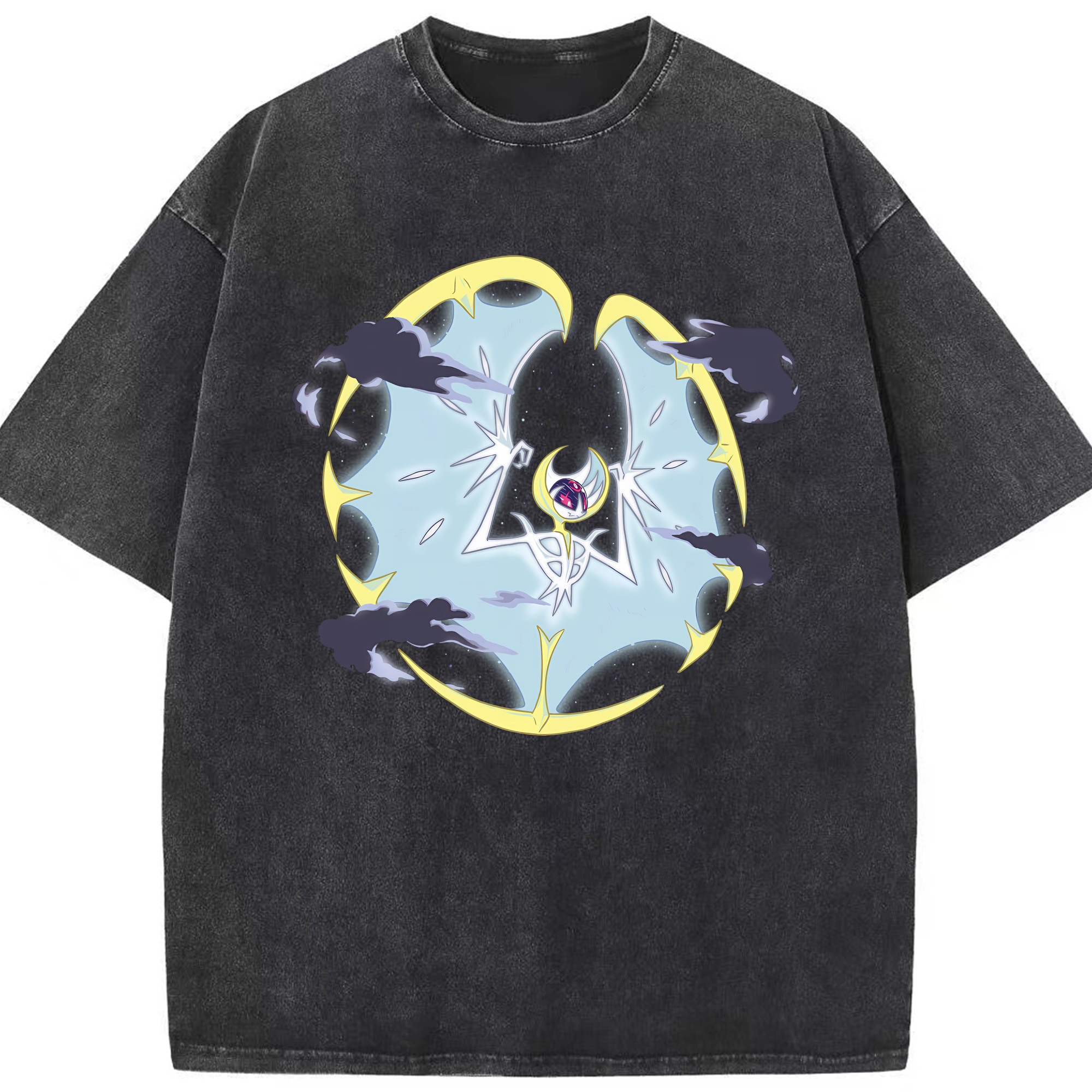 （画像用） ポケットモンスター Pokémon 綿100% ヴィンテージ風 半袖Tシャツ（フロントプリント）