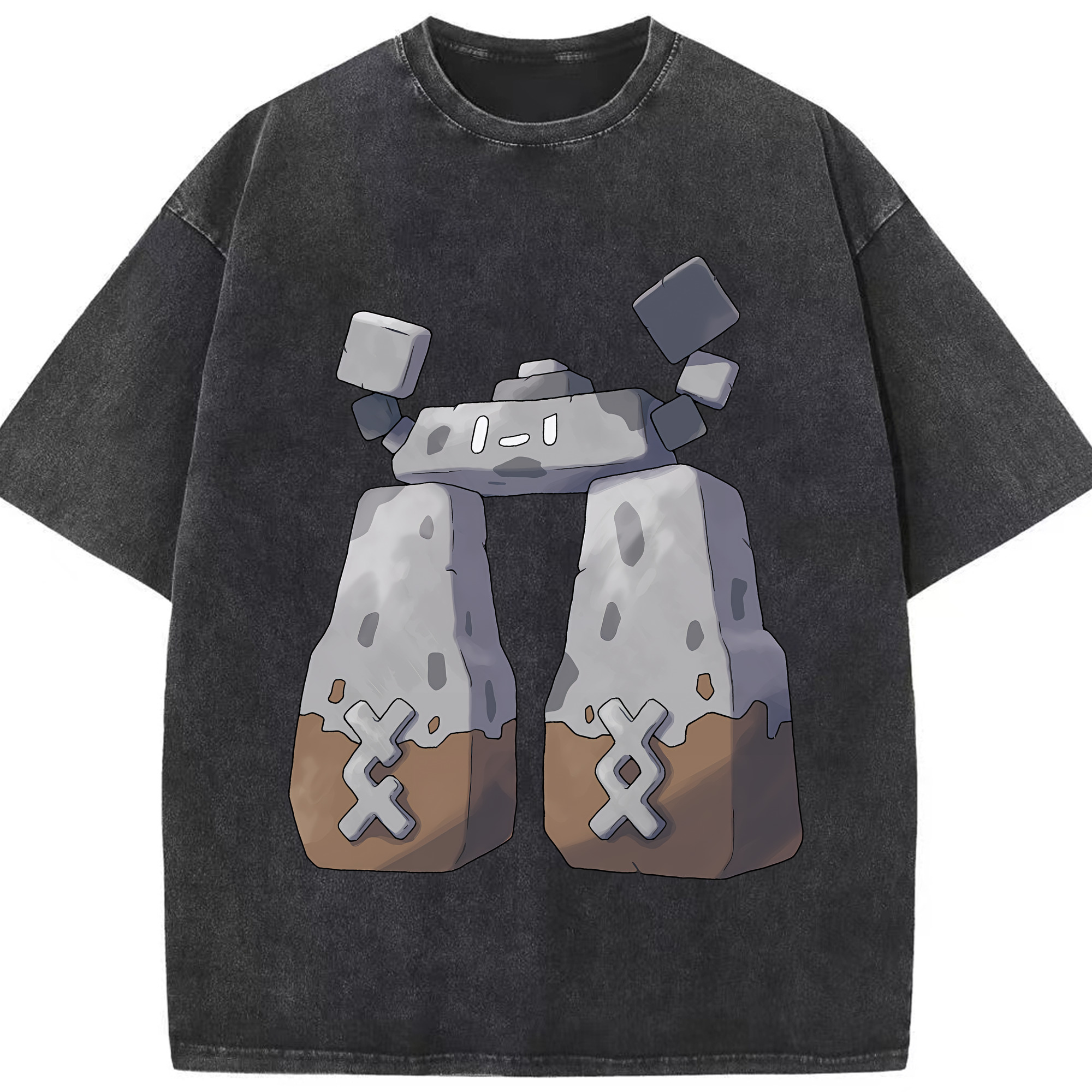 （画像用） ポケットモンスター Pokémon 綿100% ヴィンテージ風 半袖Tシャツ（フロントプリント）