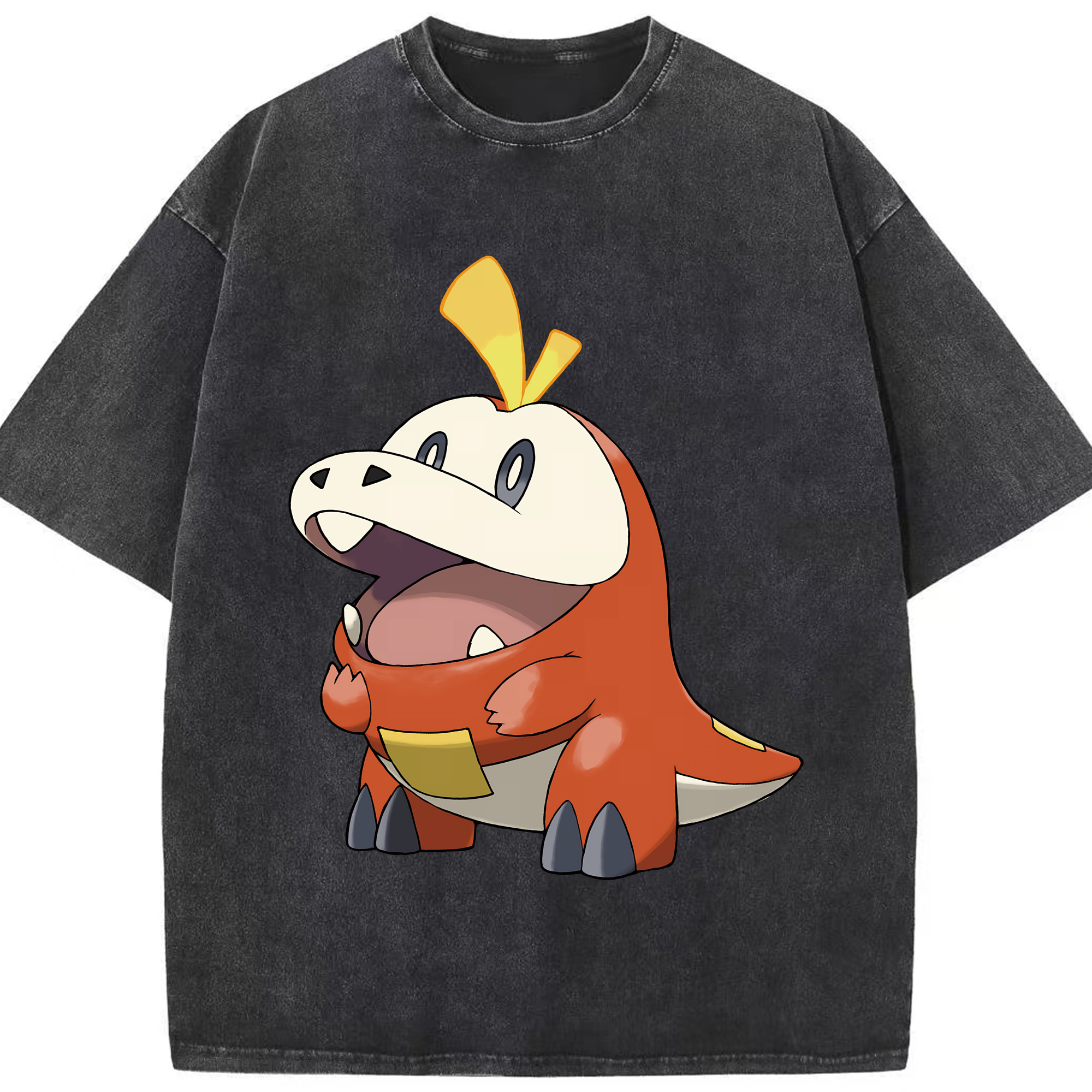 （画像用） ポケットモンスター Pokémon 綿100% ヴィンテージ風 半袖Tシャツ（フロントプリント）
