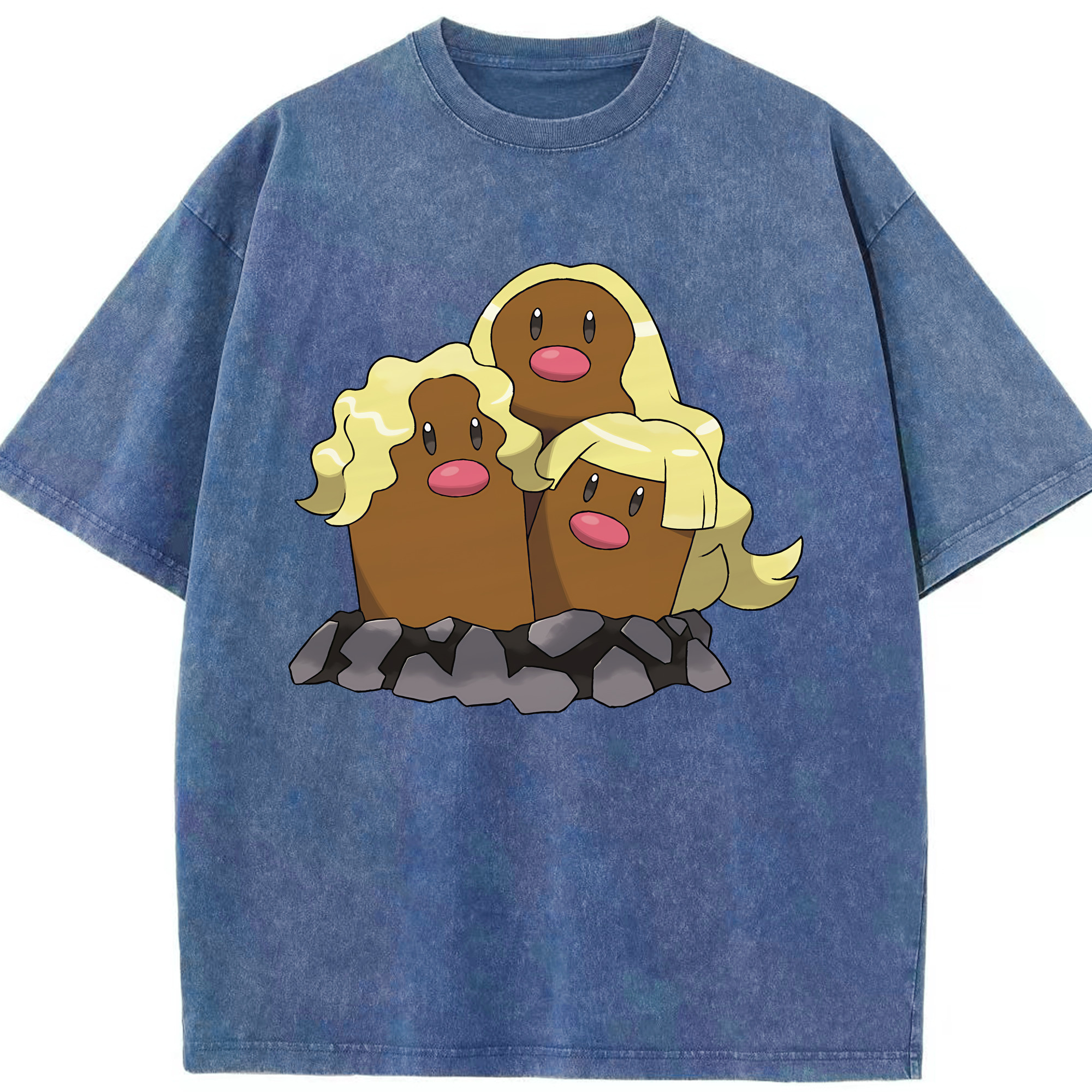 （画像用） ポケットモンスター Pokémon 綿100% ヴィンテージ風 半袖Tシャツ（フロントプリント）
