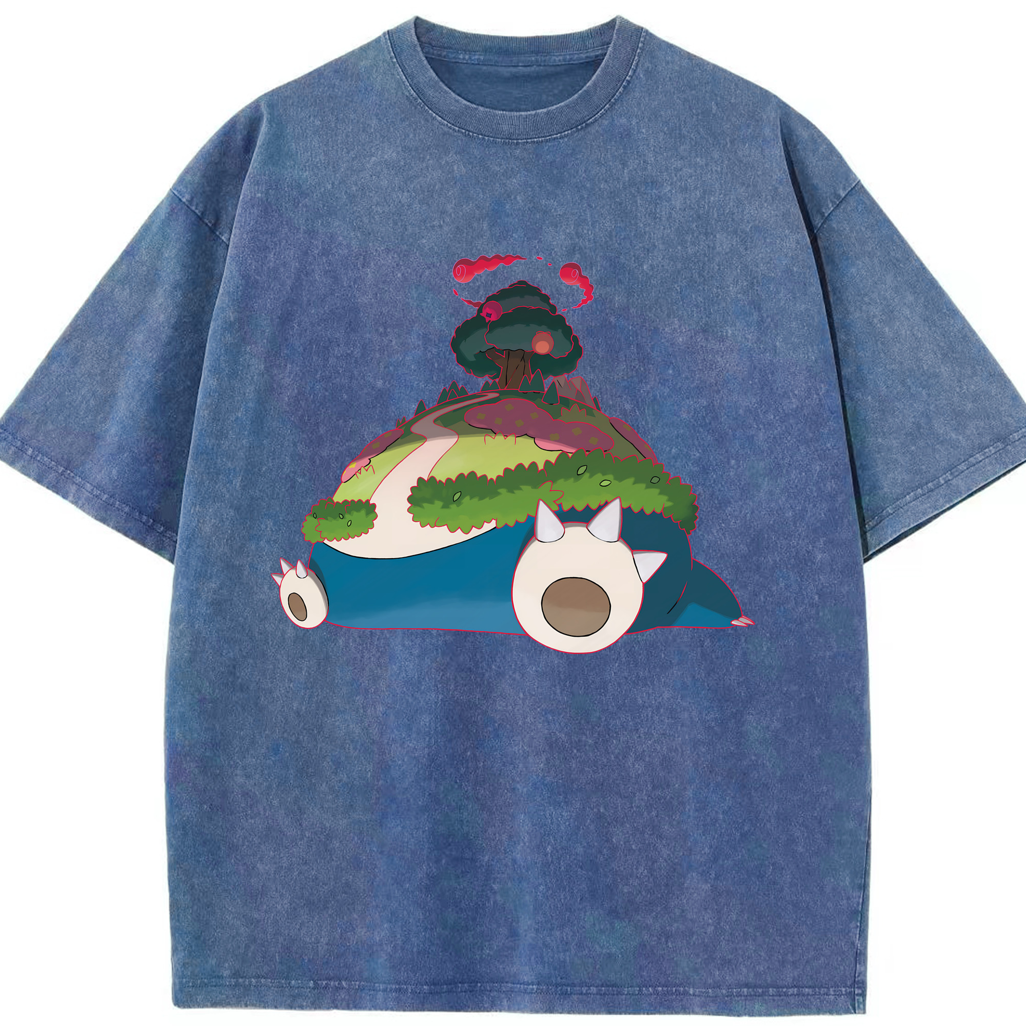 （画像用） ポケットモンスター Pokémon 綿100% ヴィンテージ風 半袖Tシャツ（フロントプリント）