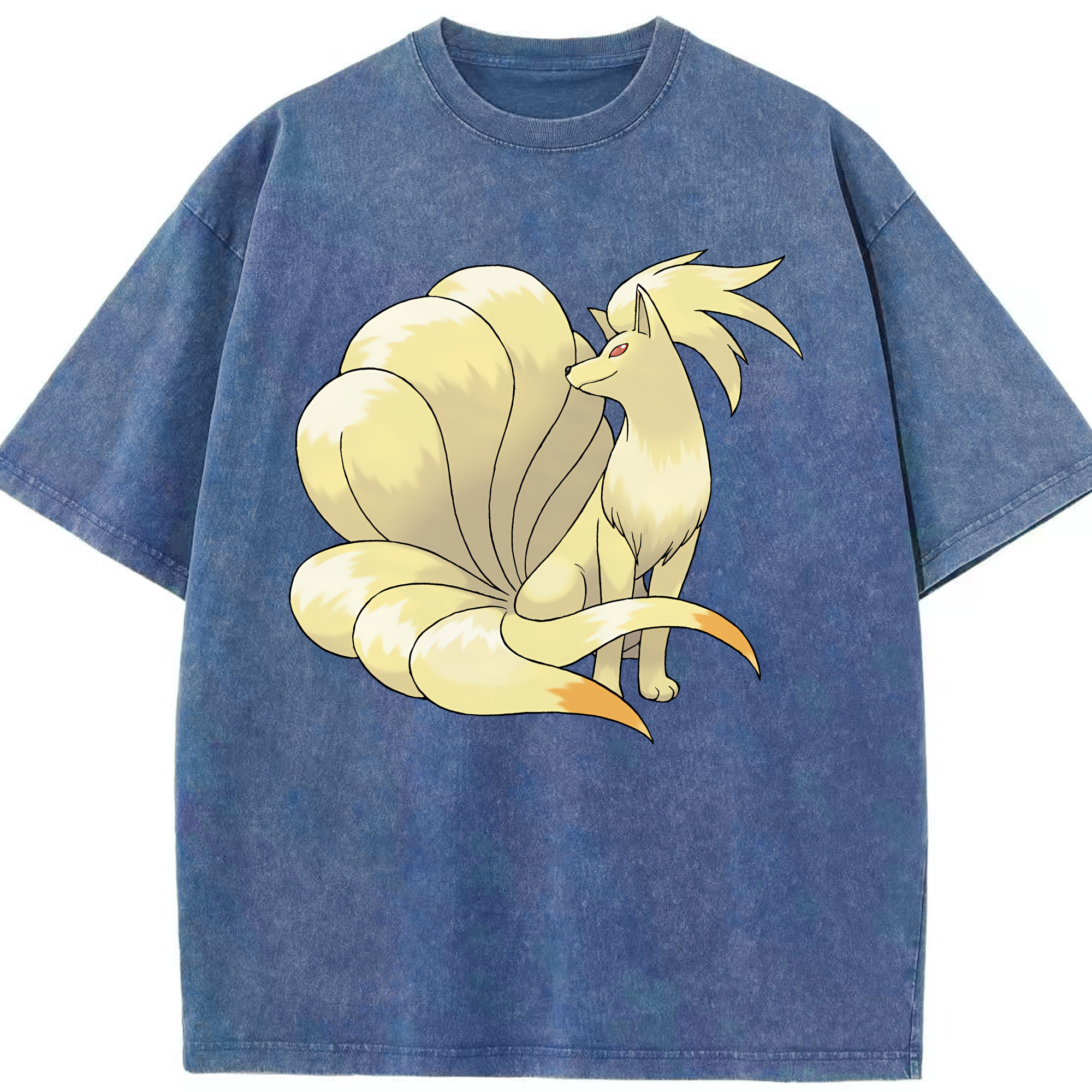（画像用） ポケットモンスター Pokémon 綿100% ヴィンテージ風 半袖Tシャツ（フロントプリント）