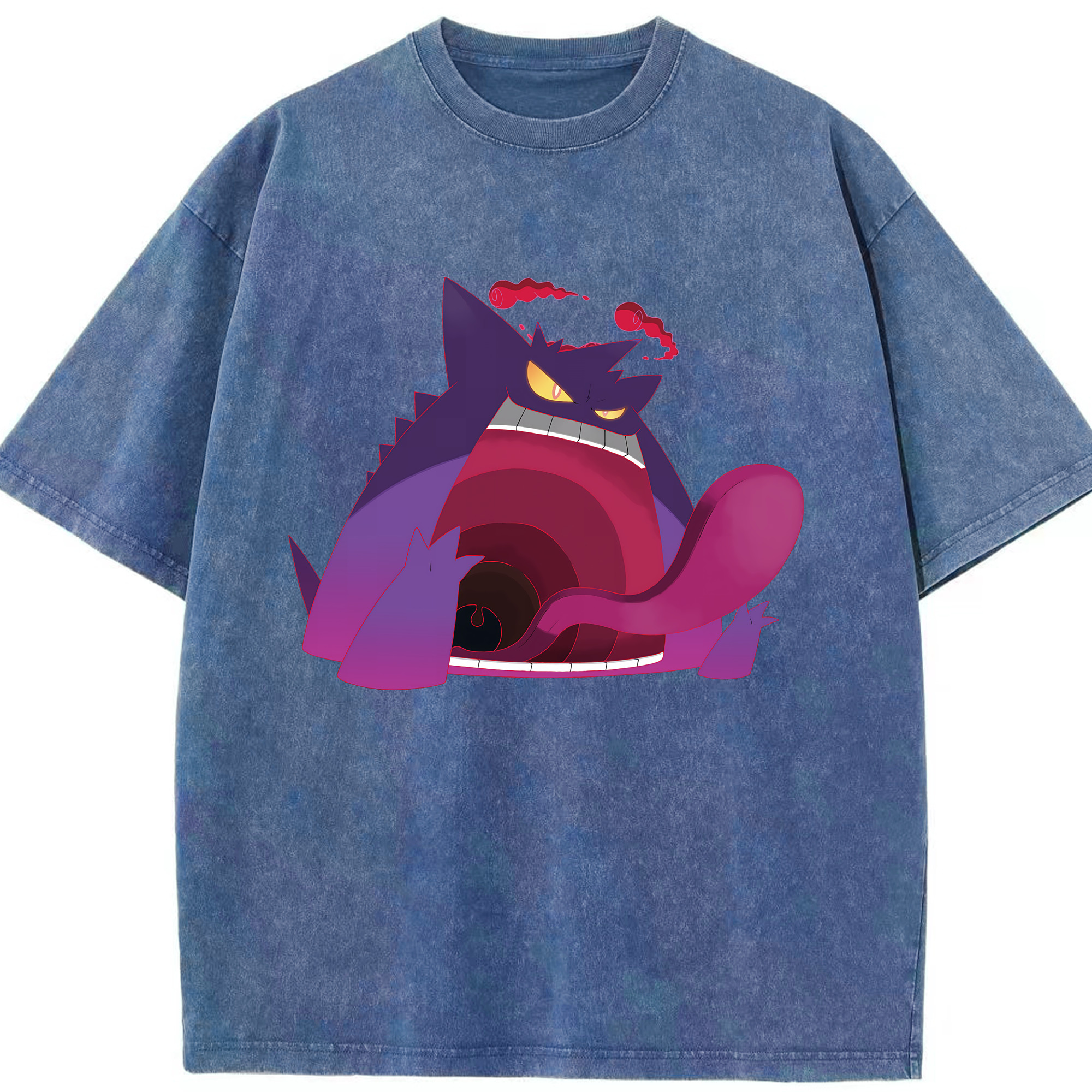 （画像用） ポケットモンスター Pokémon 綿100% ヴィンテージ風 半袖Tシャツ（フロントプリント）