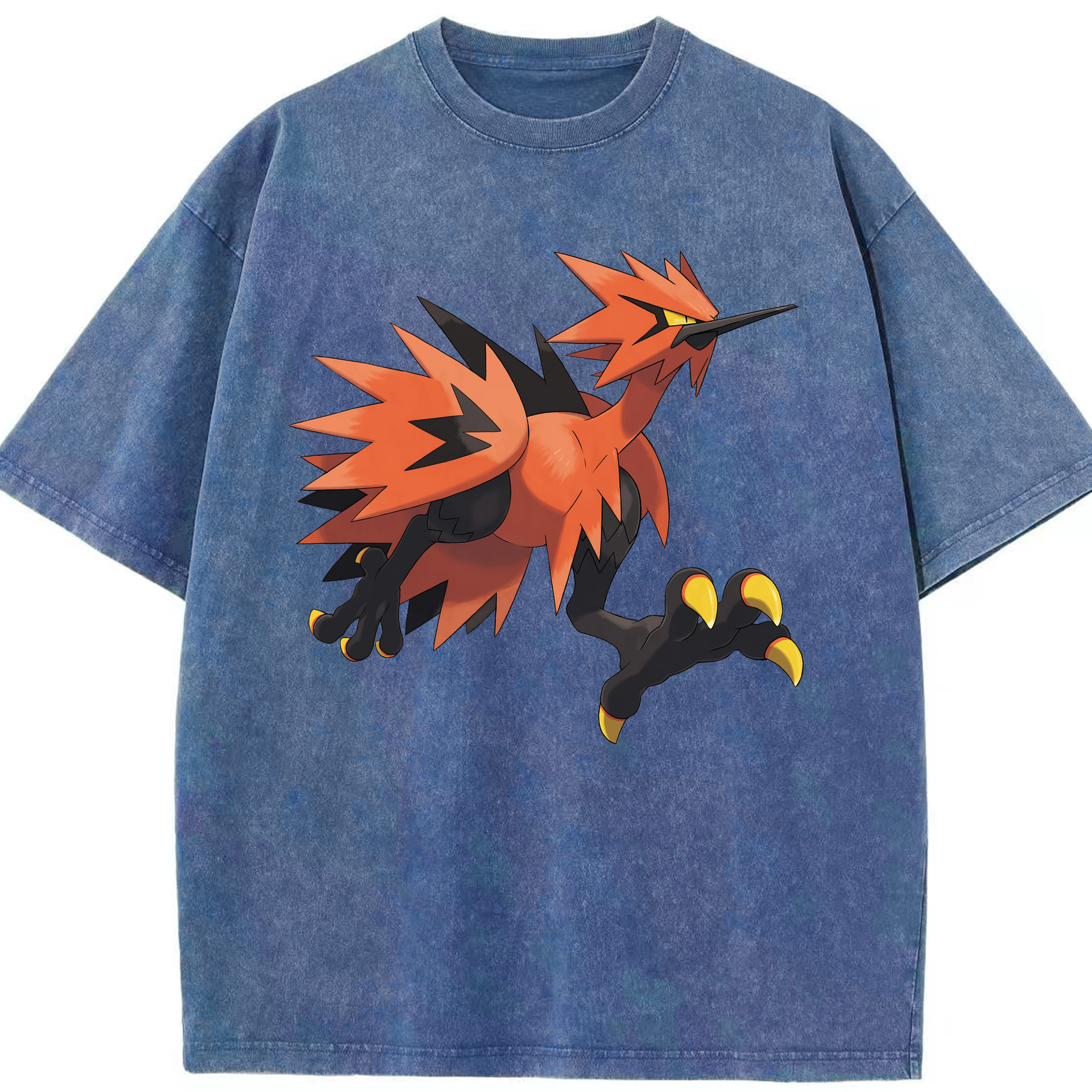 （画像用） ポケットモンスター Pokémon 綿100% ヴィンテージ風 半袖Tシャツ（フロントプリント）