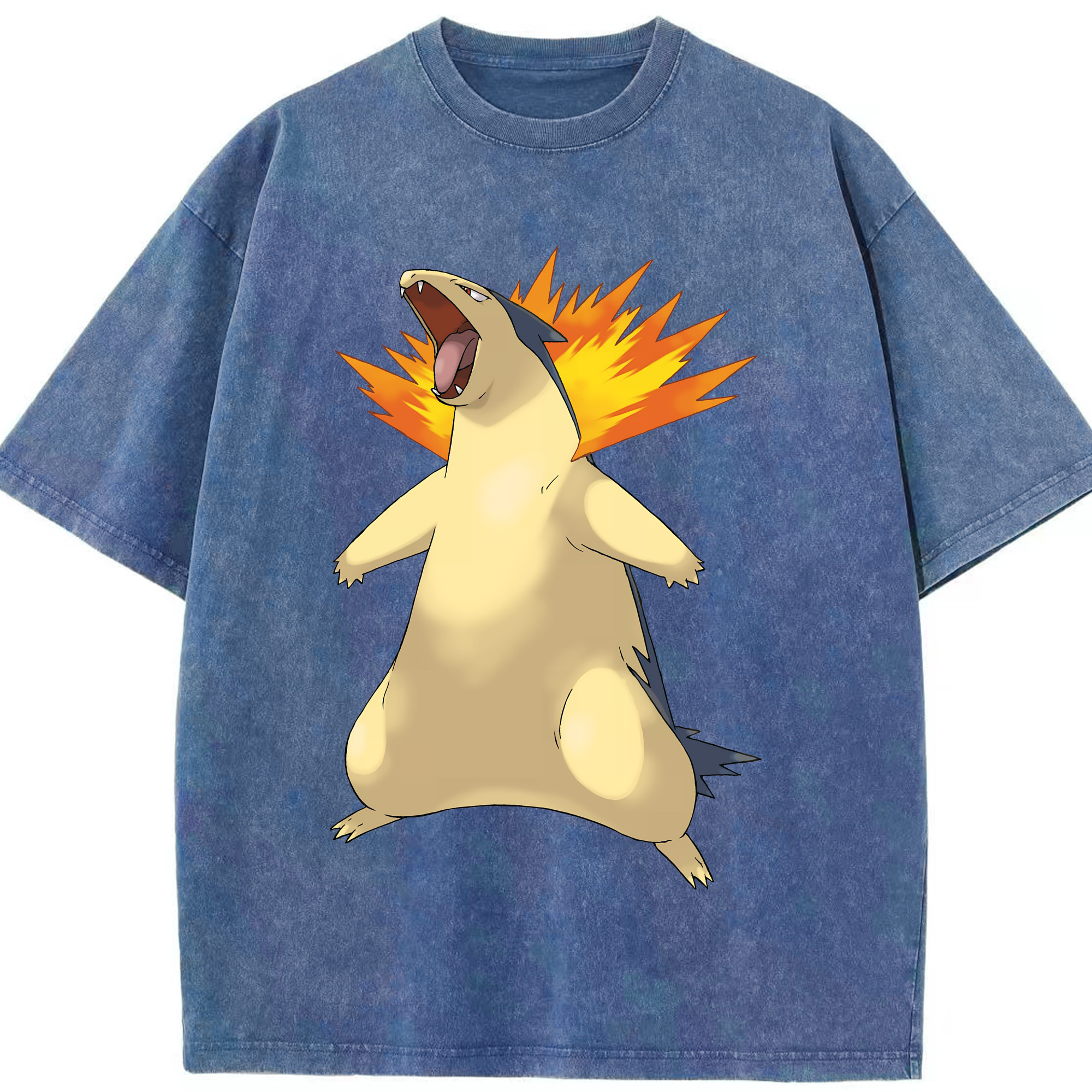 （画像用） ポケットモンスター Pokémon 綿100% ヴィンテージ風 半袖Tシャツ（フロントプリント）