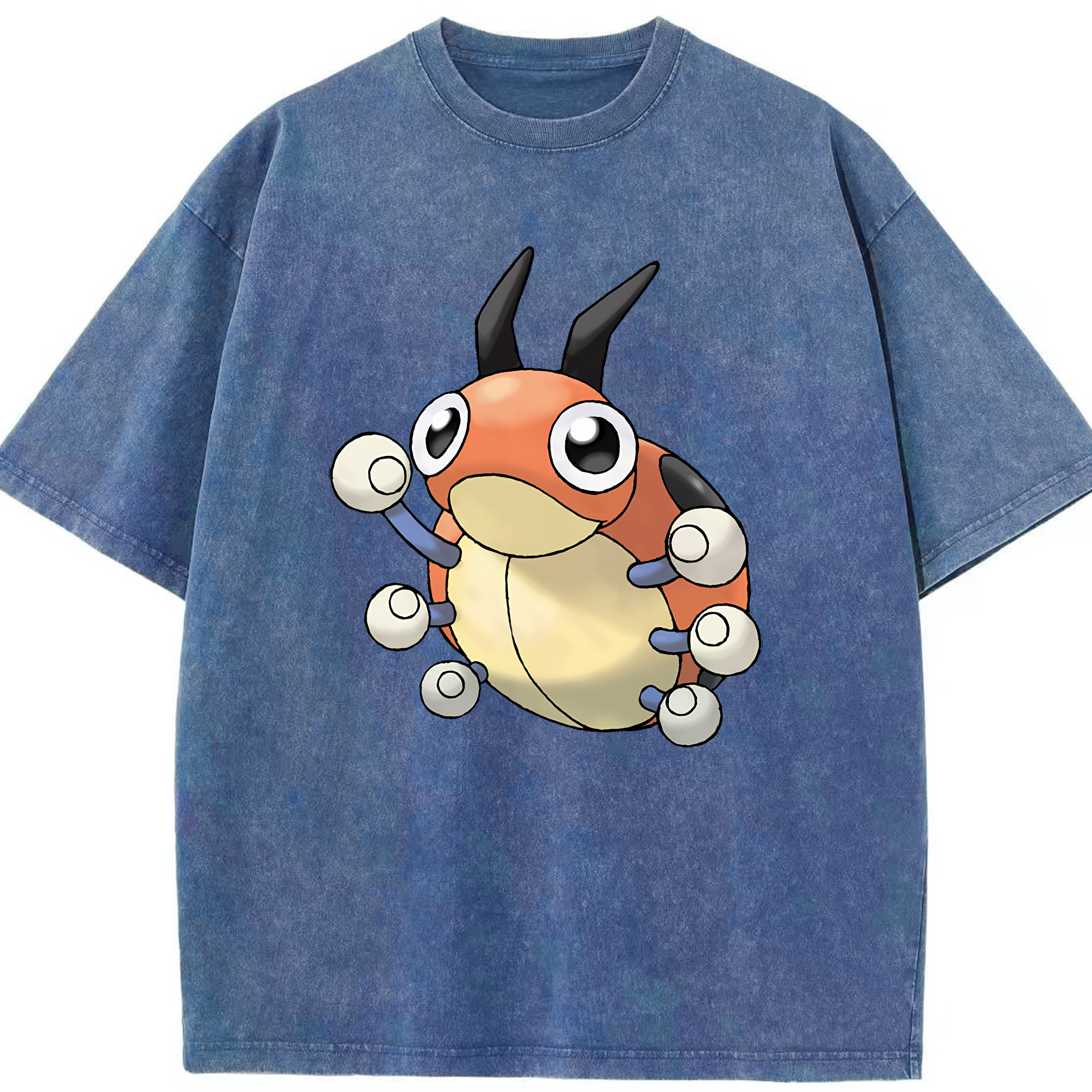 （画像用） ポケットモンスター Pokémon 綿100% ヴィンテージ風 半袖Tシャツ（フロントプリント）