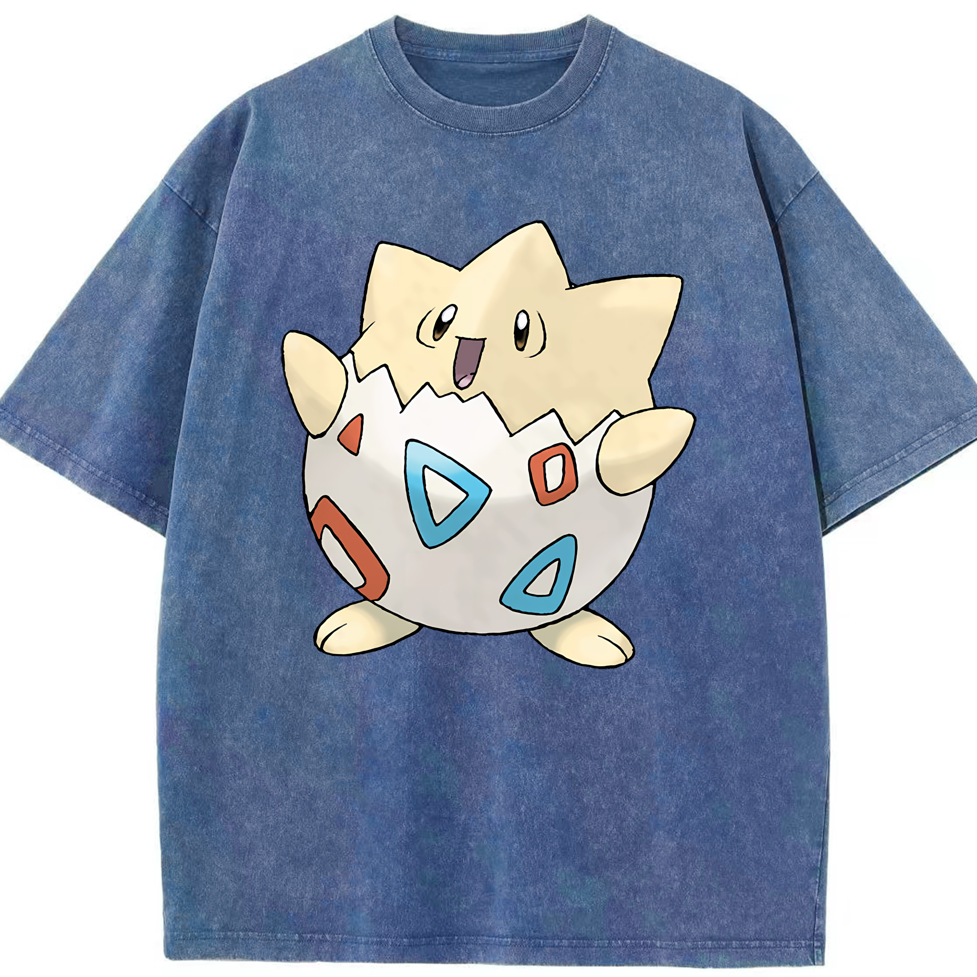 （画像用） ポケットモンスター Pokémon 綿100% ヴィンテージ風 半袖Tシャツ（フロントプリント）