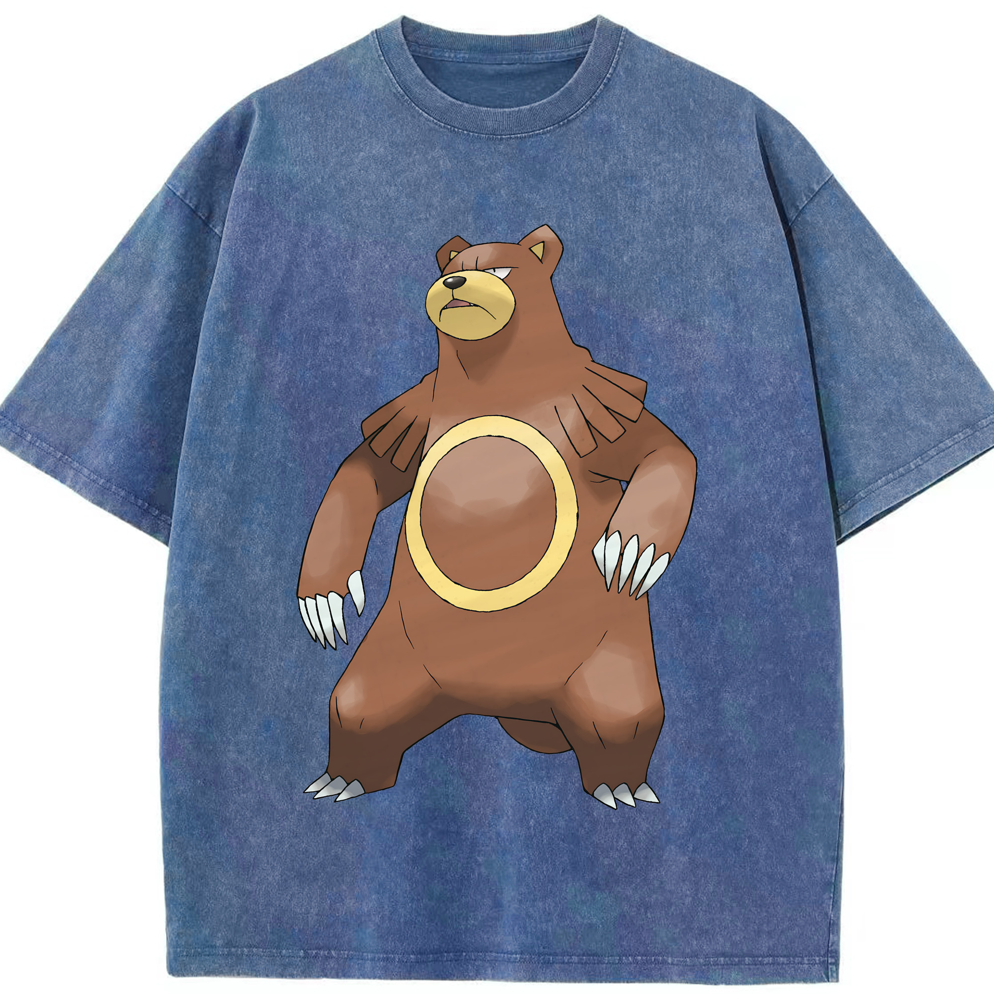 （画像用） ポケットモンスター Pokémon 綿100% ヴィンテージ風 半袖Tシャツ（フロントプリント）