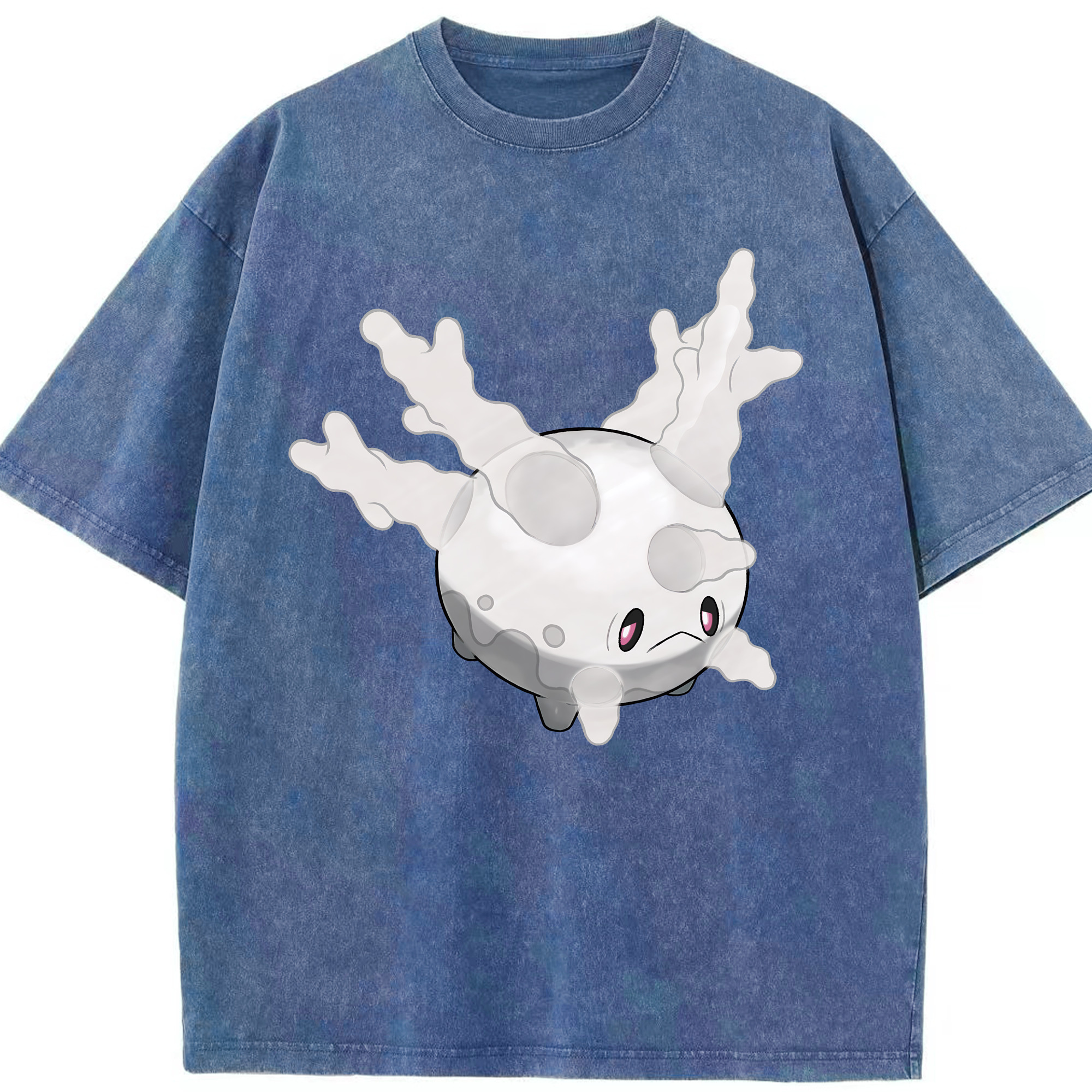 （画像用） ポケットモンスター Pokémon 綿100% ヴィンテージ風 半袖Tシャツ（フロントプリント）
