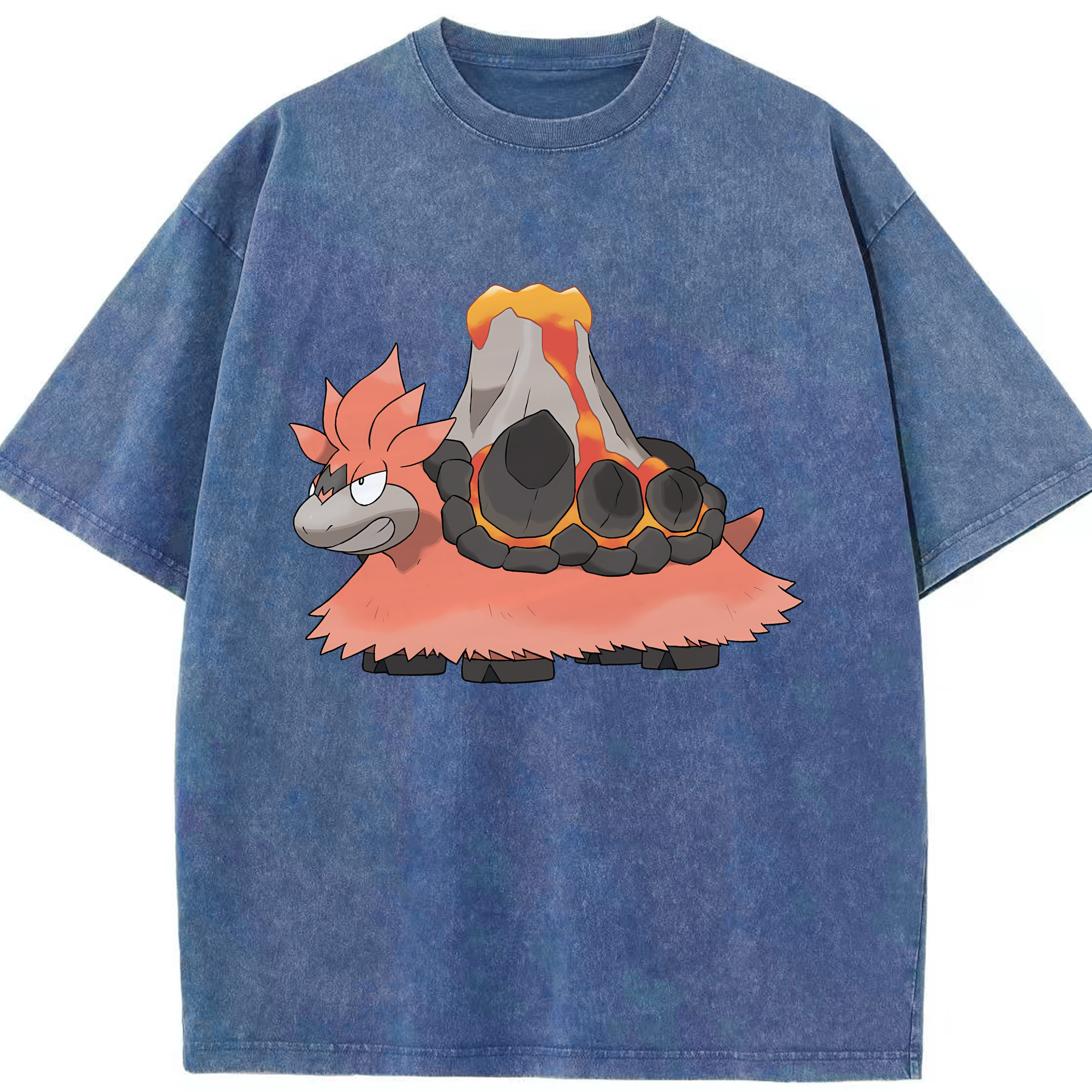 （画像用） ポケットモンスター Pokémon 綿100% ヴィンテージ風 半袖Tシャツ（フロントプリント）