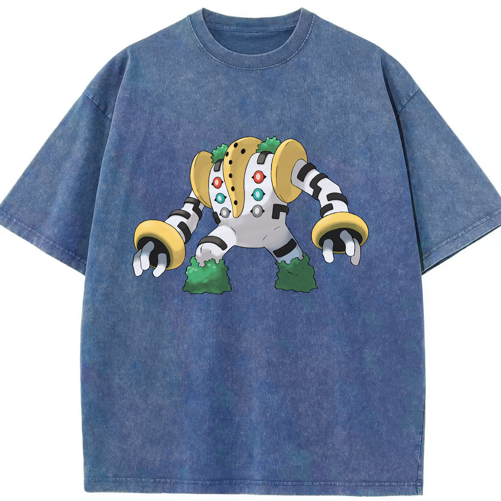 （画像用） ポケットモンスター Pokémon 綿100% ヴィンテージ風 半袖Tシャツ（フロントプリント）