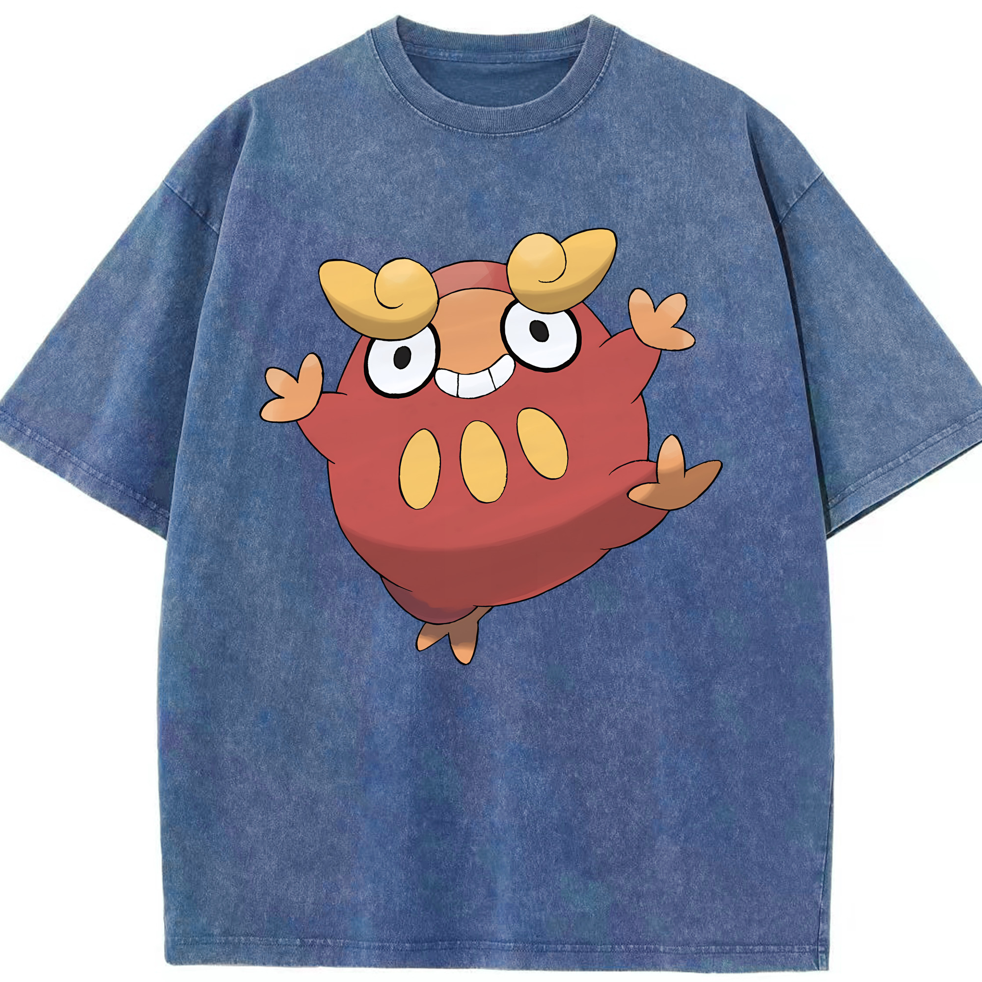 （画像用） ポケットモンスター Pokémon 綿100% ヴィンテージ風 半袖Tシャツ（フロントプリント）
