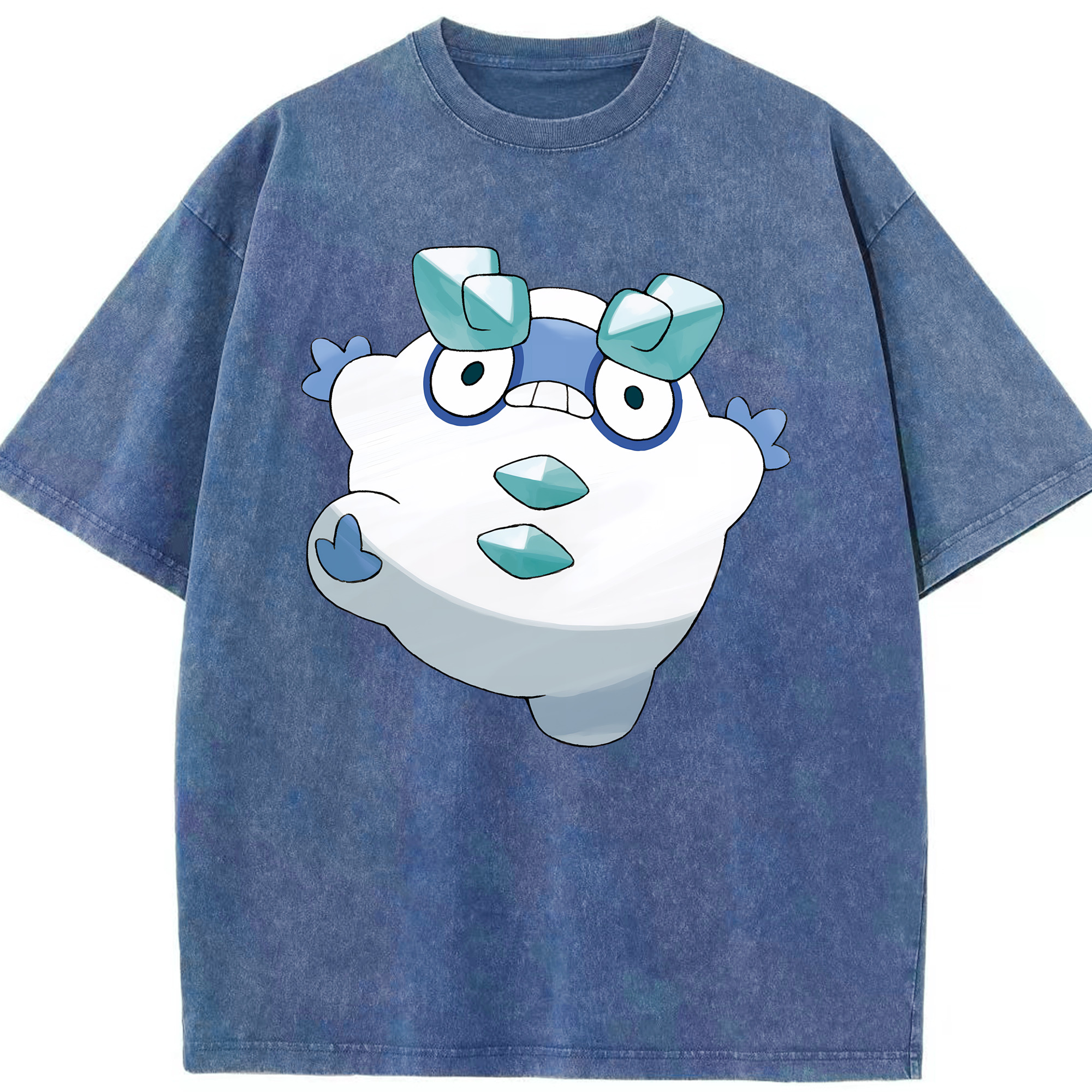 （画像用） ポケットモンスター Pokémon 綿100% ヴィンテージ風 半袖Tシャツ（フロントプリント）