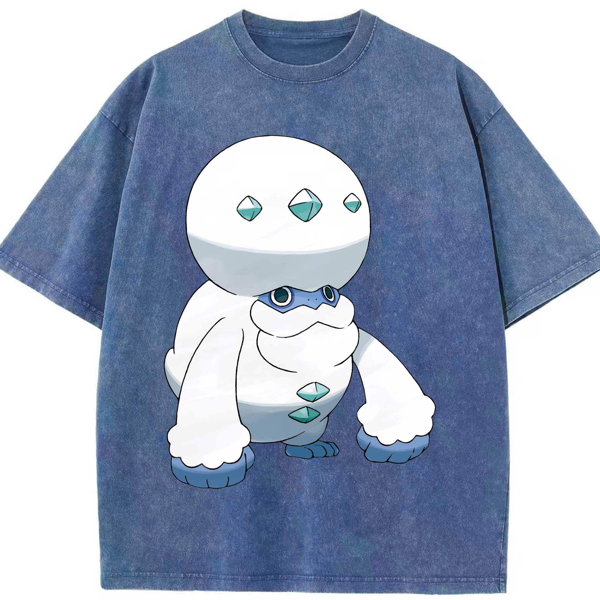 （画像用） ポケットモンスター Pokémon 綿100% ヴィンテージ風 半袖Tシャツ（フロントプリント）