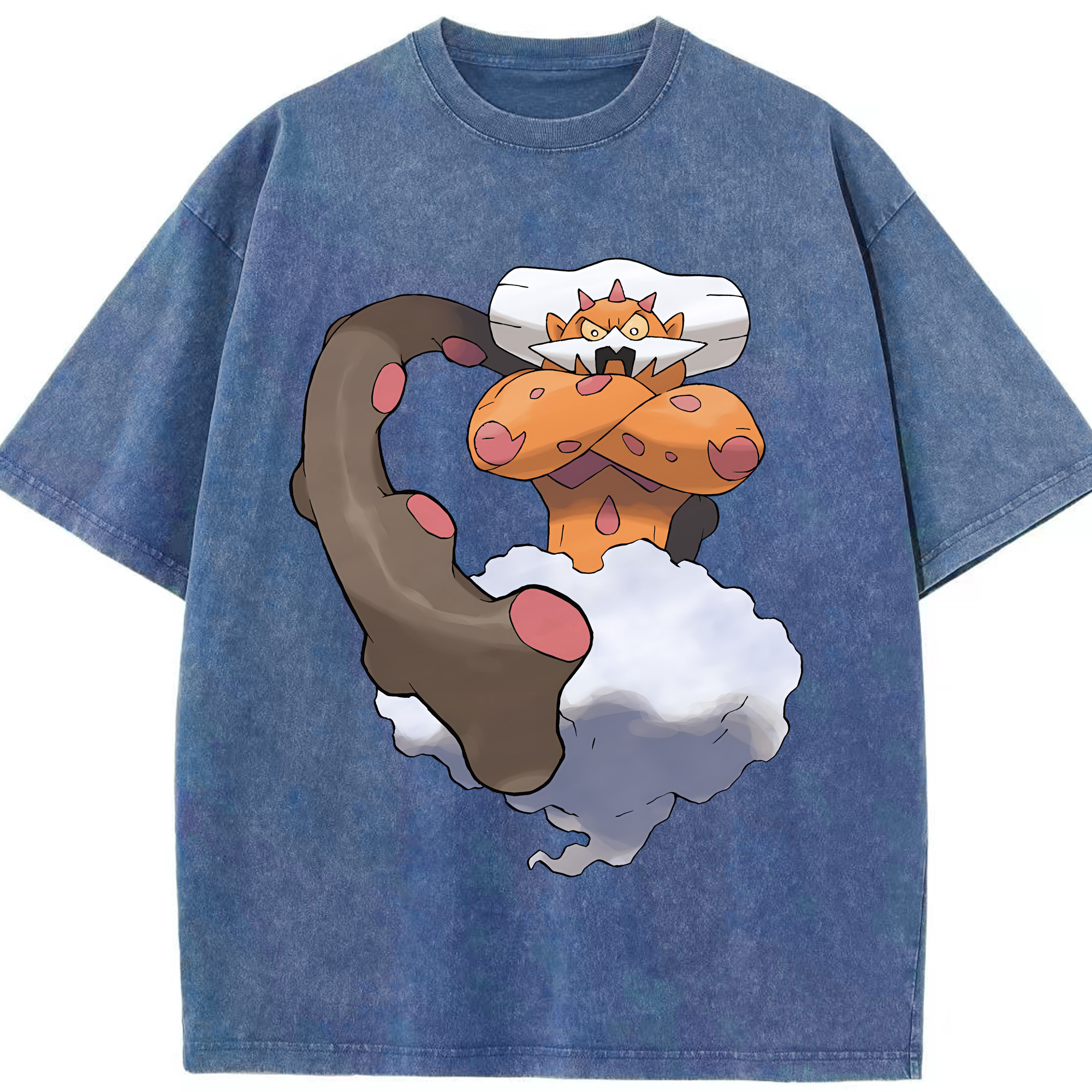 （画像用） ポケットモンスター Pokémon 綿100% ヴィンテージ風 半袖Tシャツ（フロントプリント）