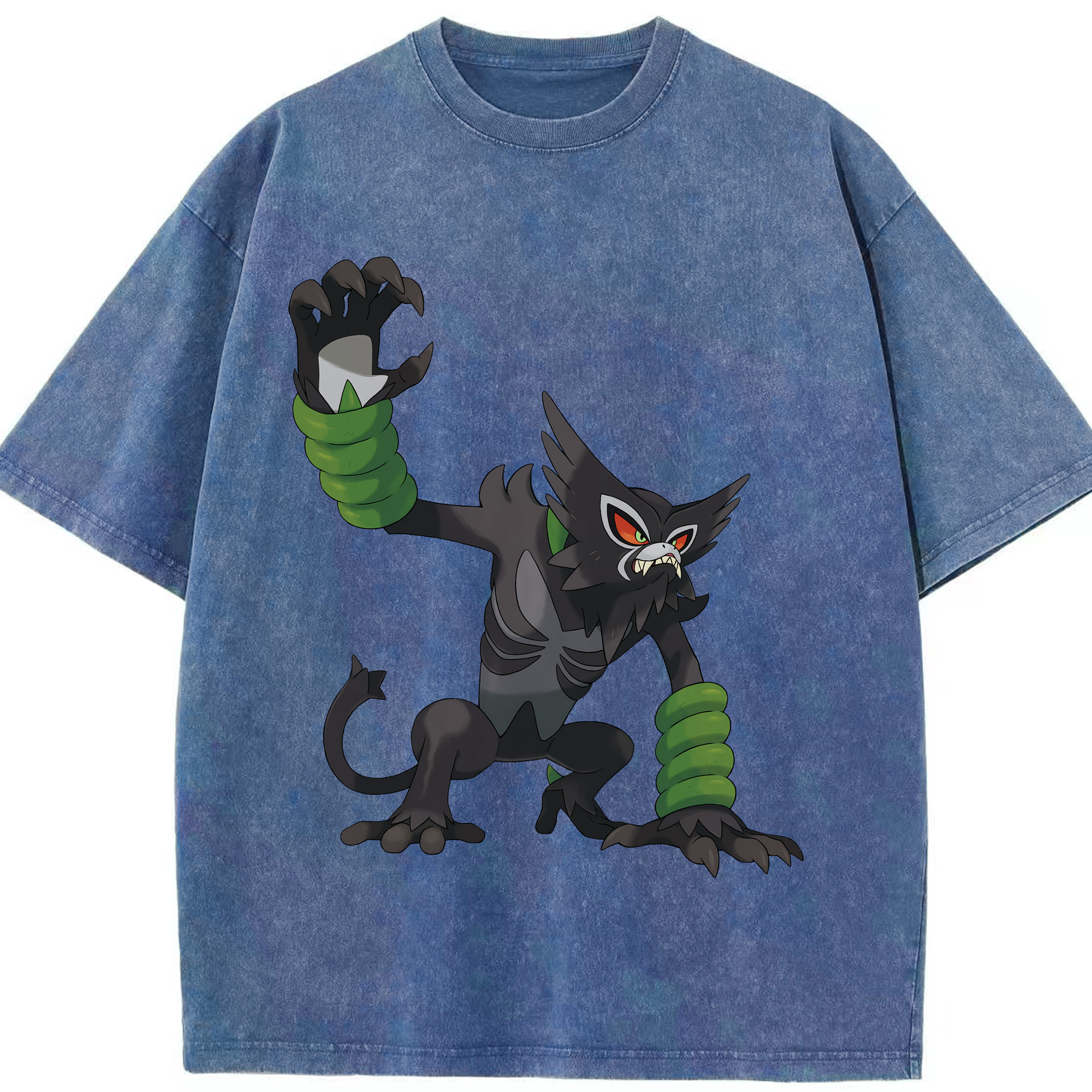 （画像用） ポケットモンスター Pokémon 綿100% ヴィンテージ風 半袖Tシャツ（フロントプリント）