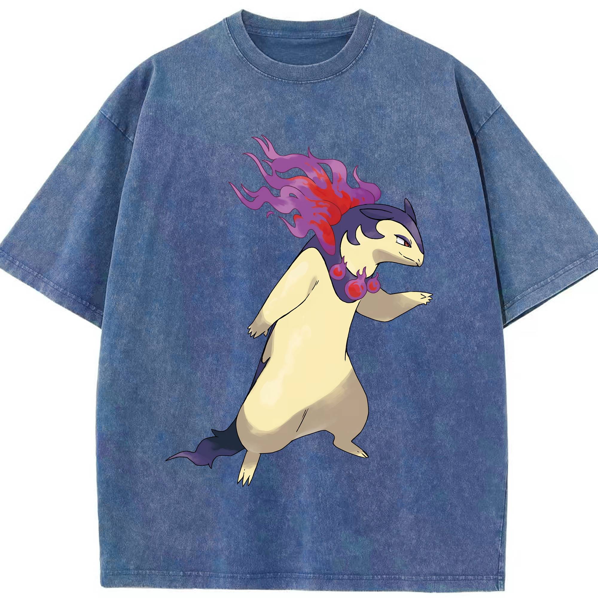 （画像用） ポケットモンスター Pokémon 綿100% ヴィンテージ風 半袖Tシャツ（フロントプリント）