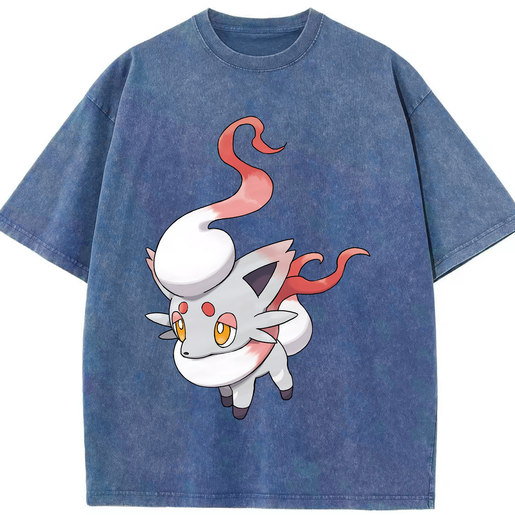 （画像用） ポケットモンスター Pokémon 綿100% ヴィンテージ風 半袖Tシャツ（フロントプリント）