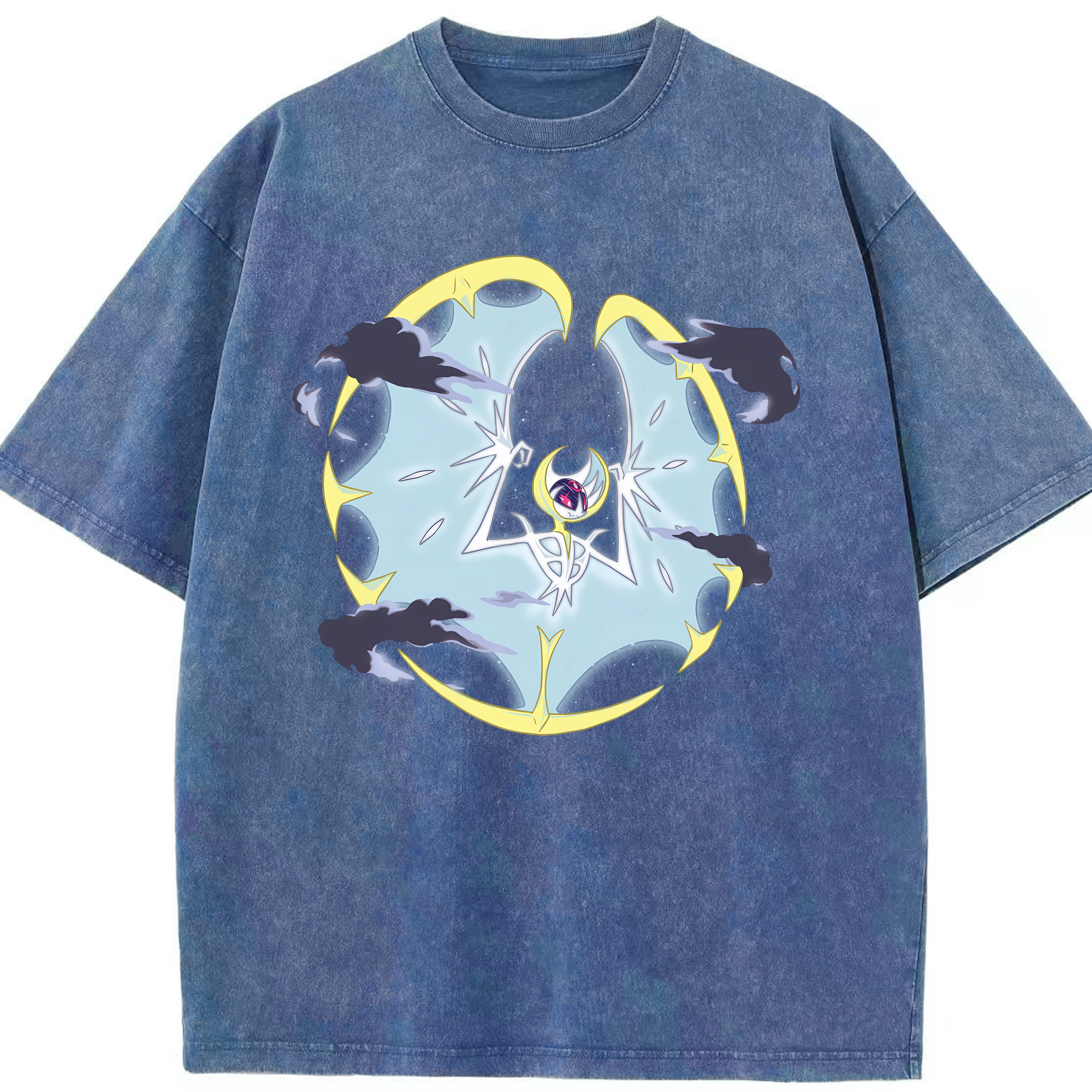 （画像用） ポケットモンスター Pokémon 綿100% ヴィンテージ風 半袖Tシャツ（フロントプリント）