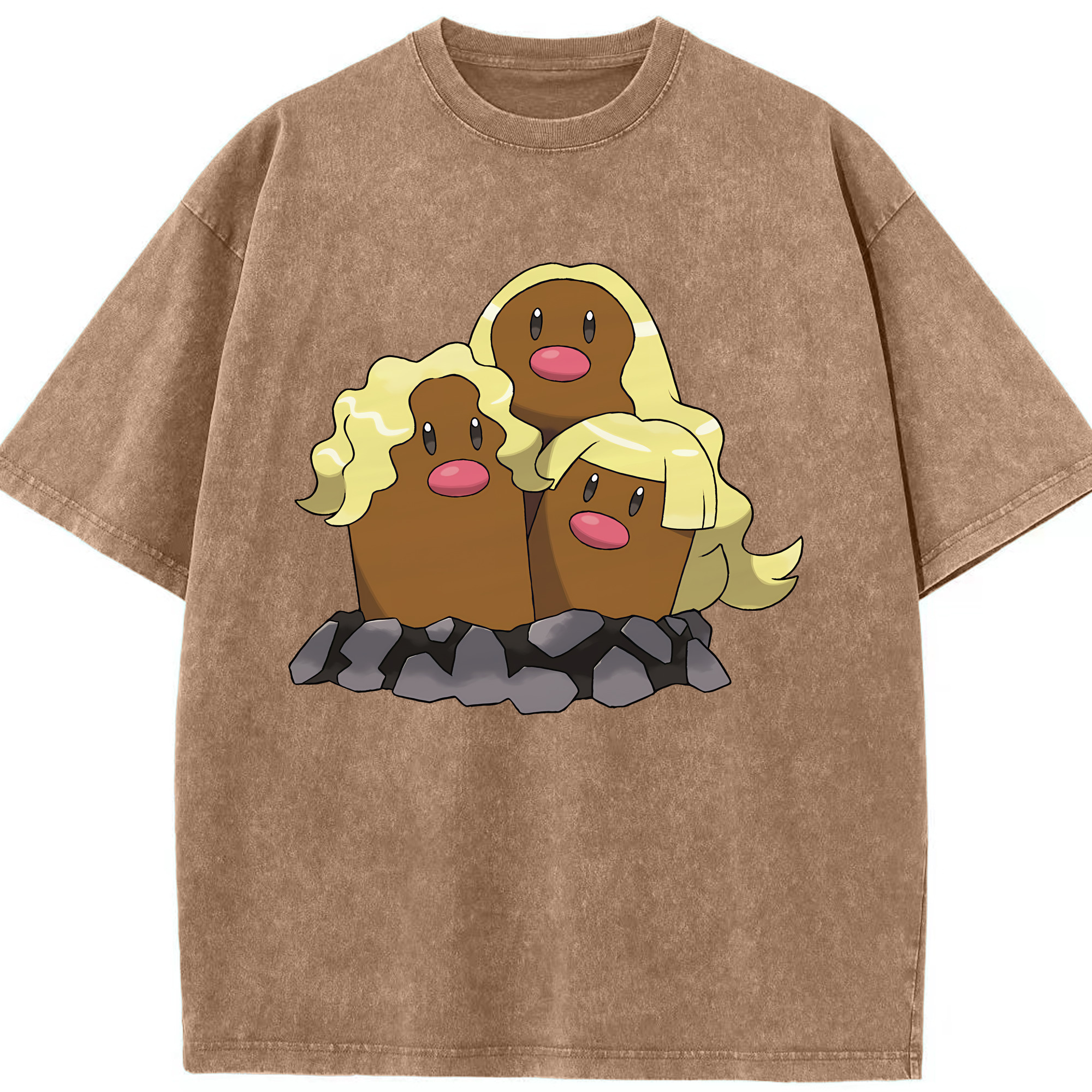 （画像用） ポケットモンスター Pokémon 綿100% ヴィンテージ風 半袖Tシャツ（フロントプリント）