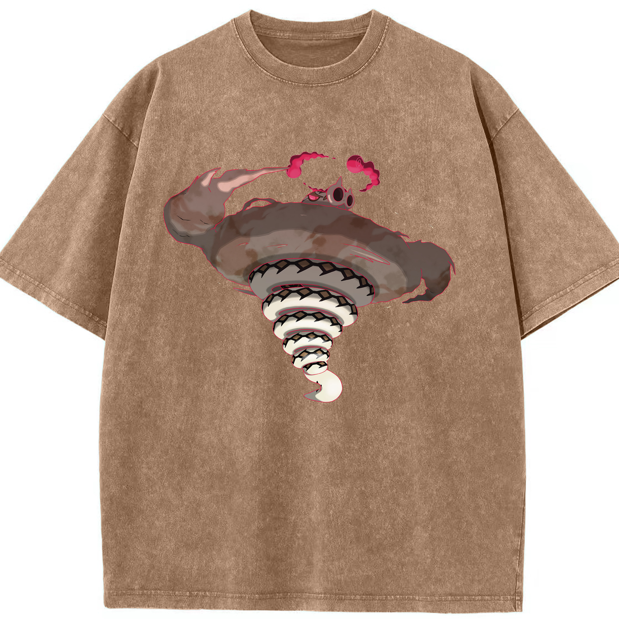 （画像用） ポケットモンスター Pokémon 綿100% ヴィンテージ風 半袖Tシャツ（フロントプリント）