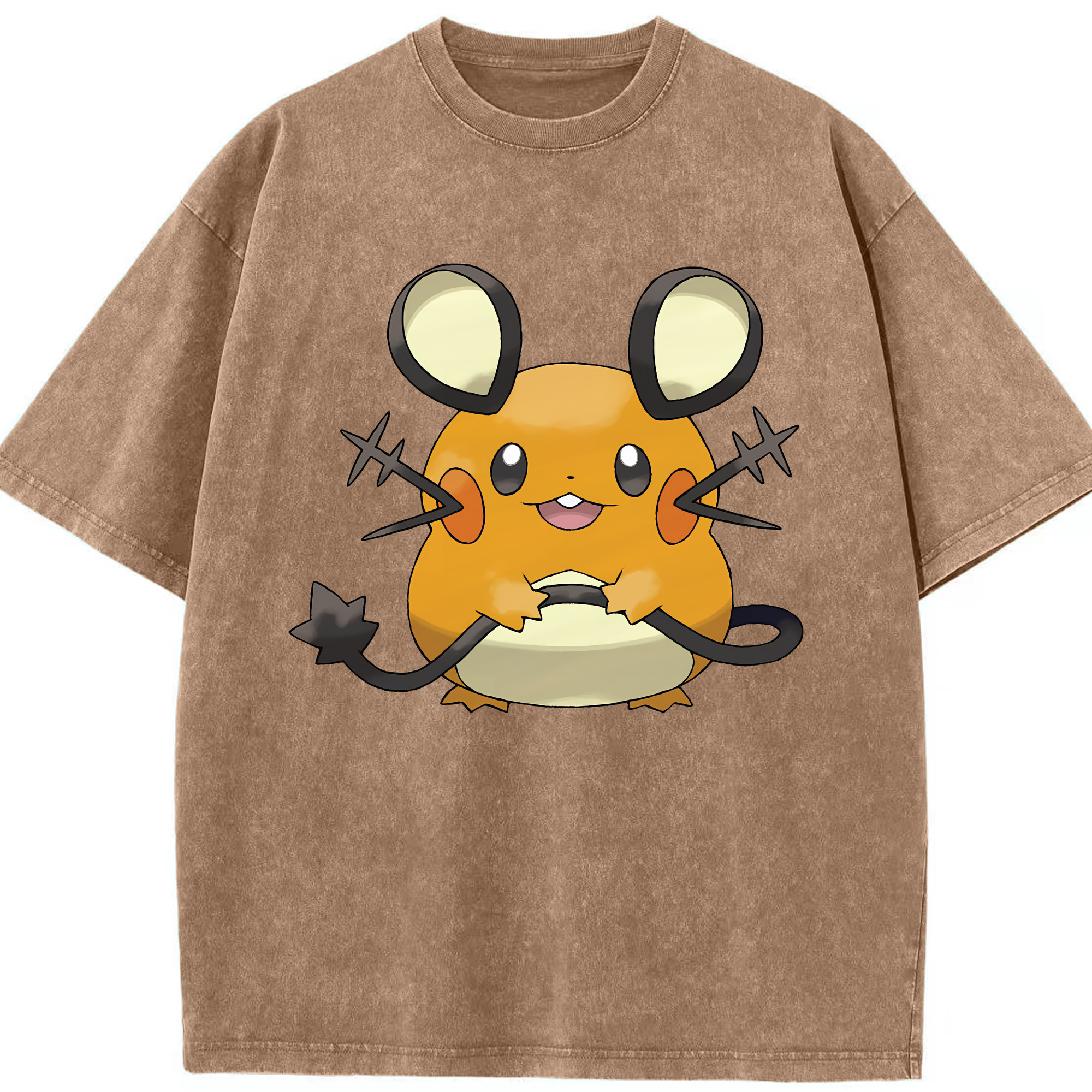 （画像用） ポケットモンスター Pokémon 綿100% ヴィンテージ風 半袖Tシャツ（フロントプリント）